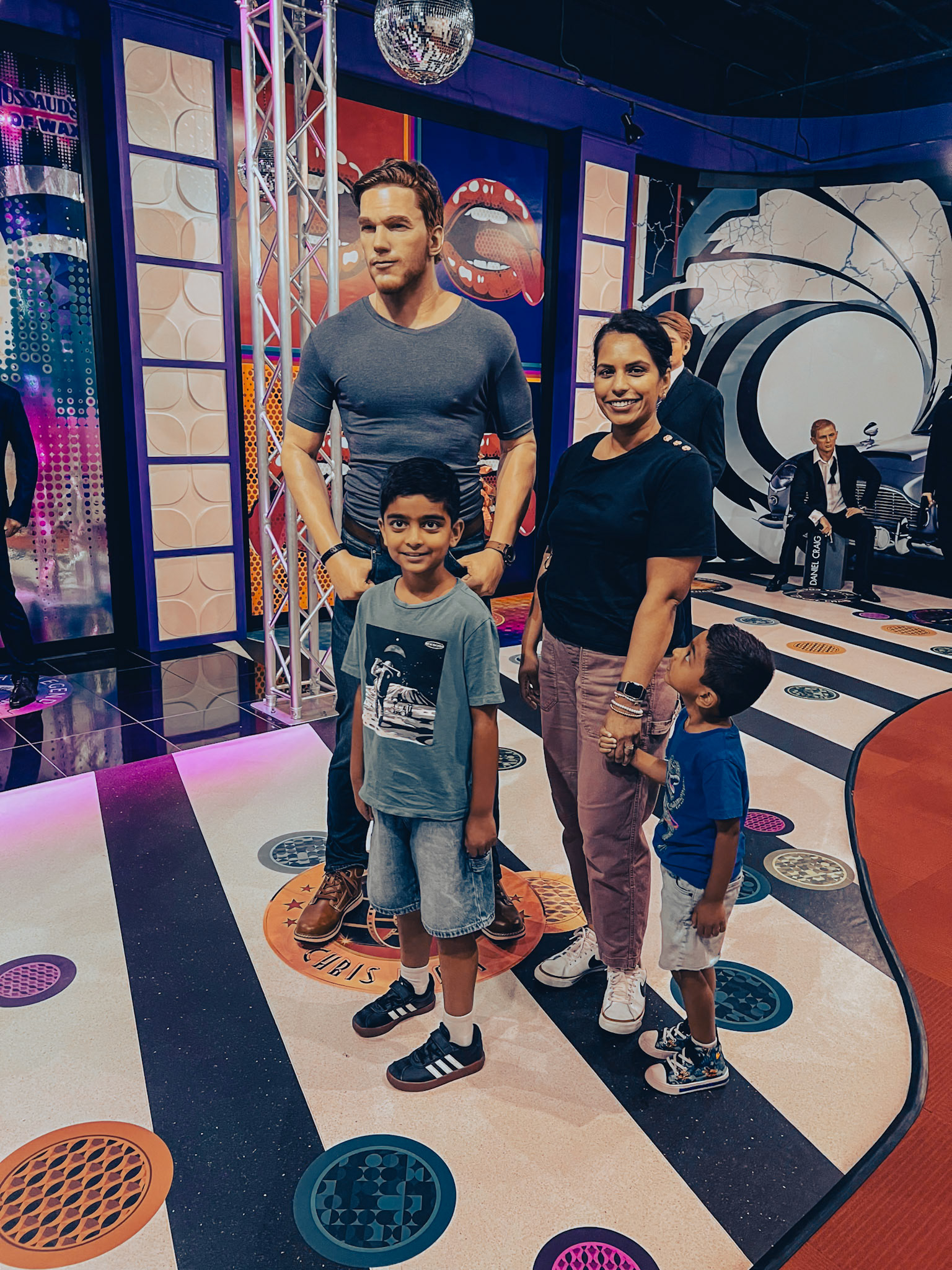 Chris Hemsworth at Louis Tussaud's Palace of Wax