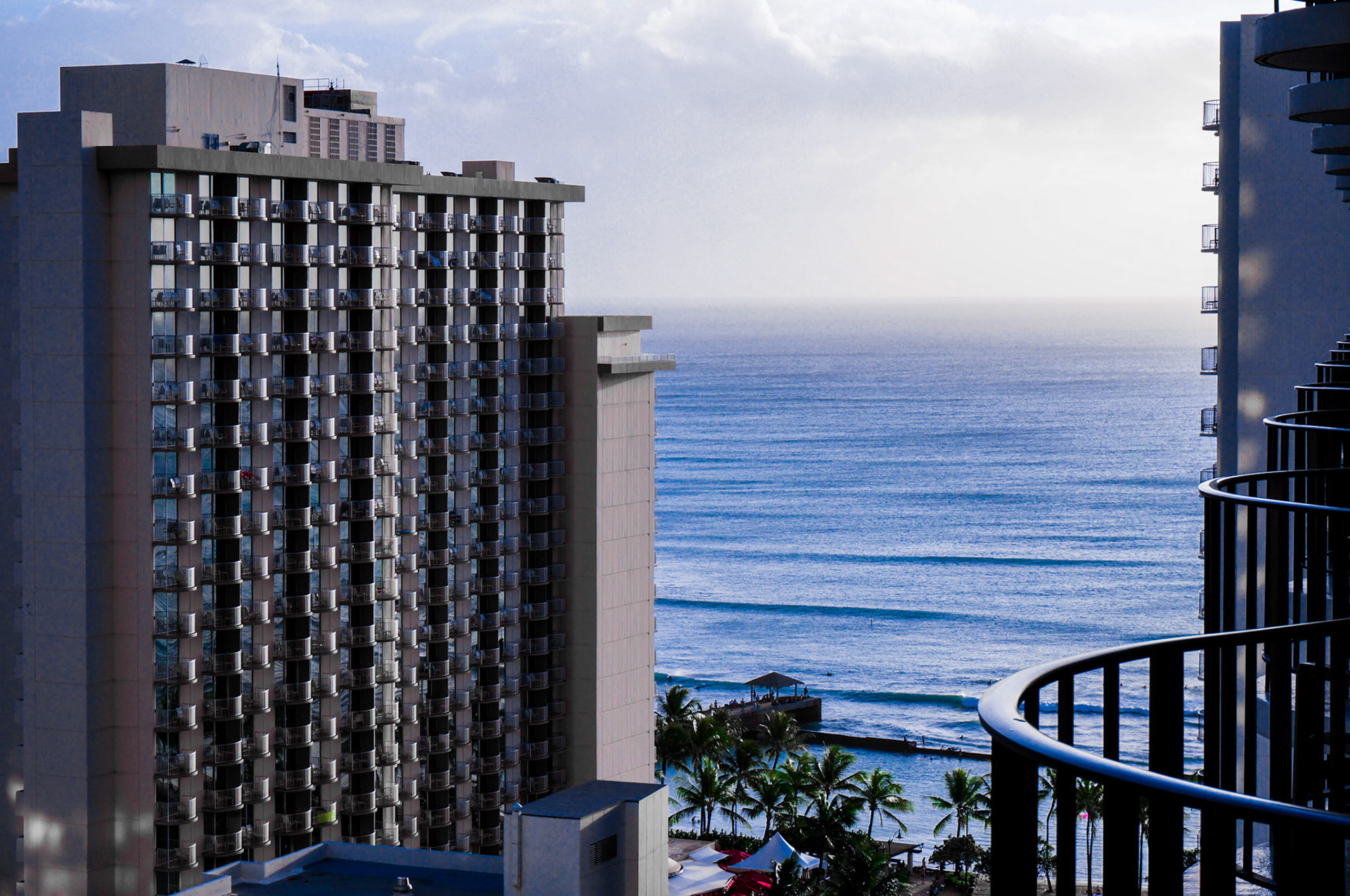 Another view from the hotel