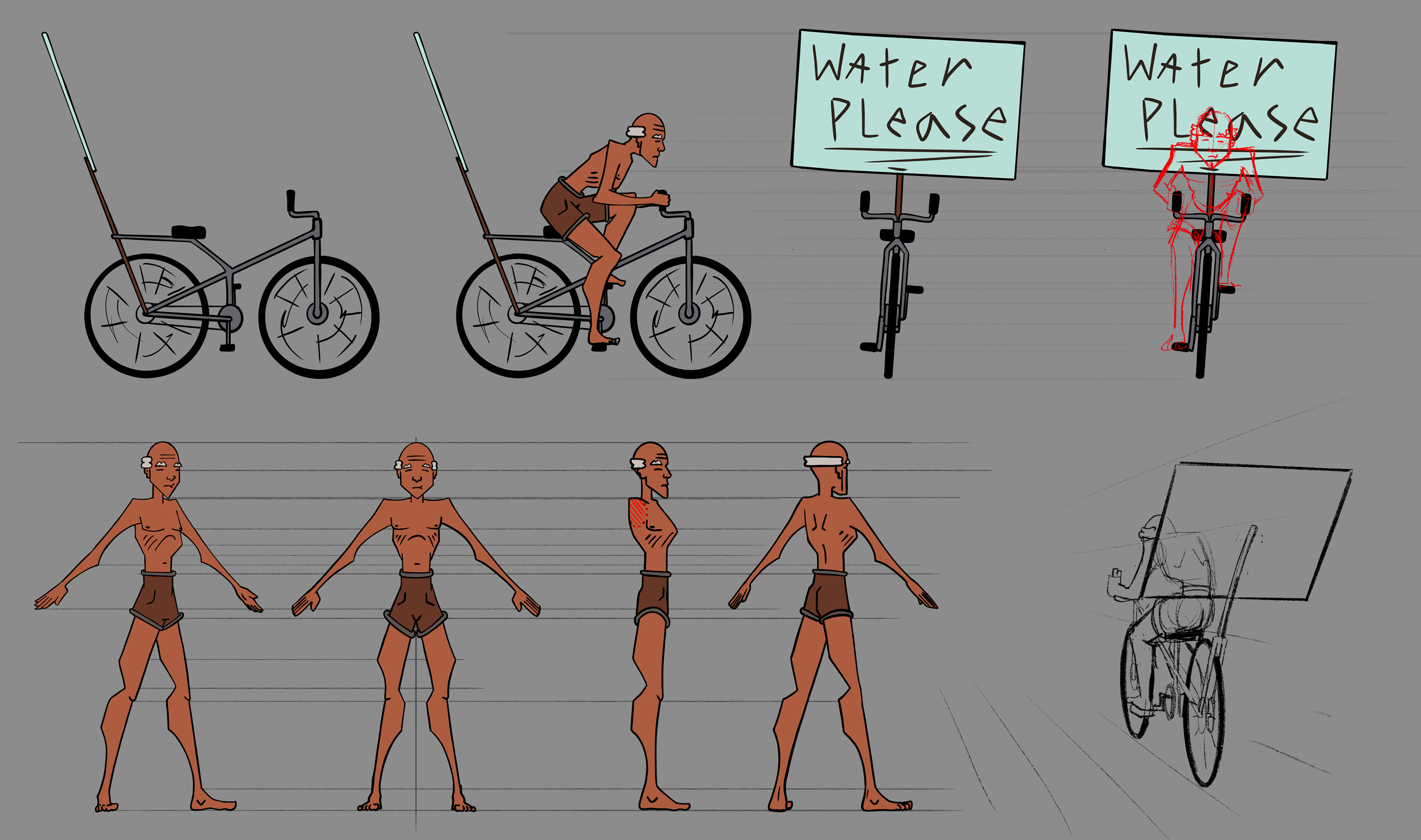 Biker Concept Art