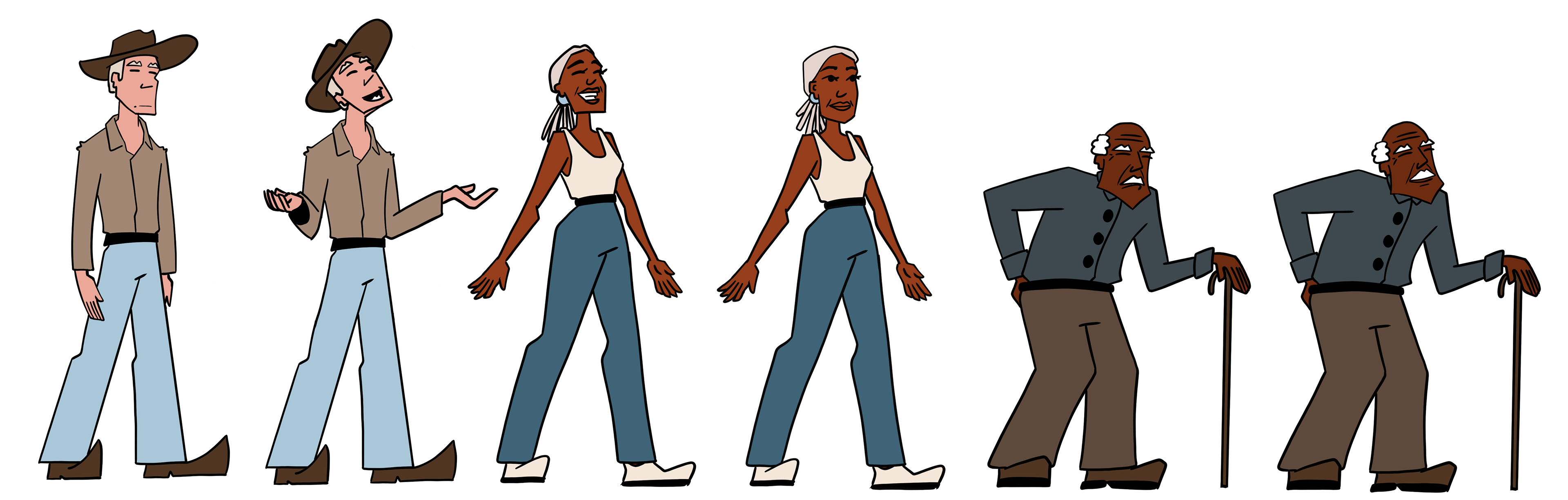 Desert Villagers Concept Art