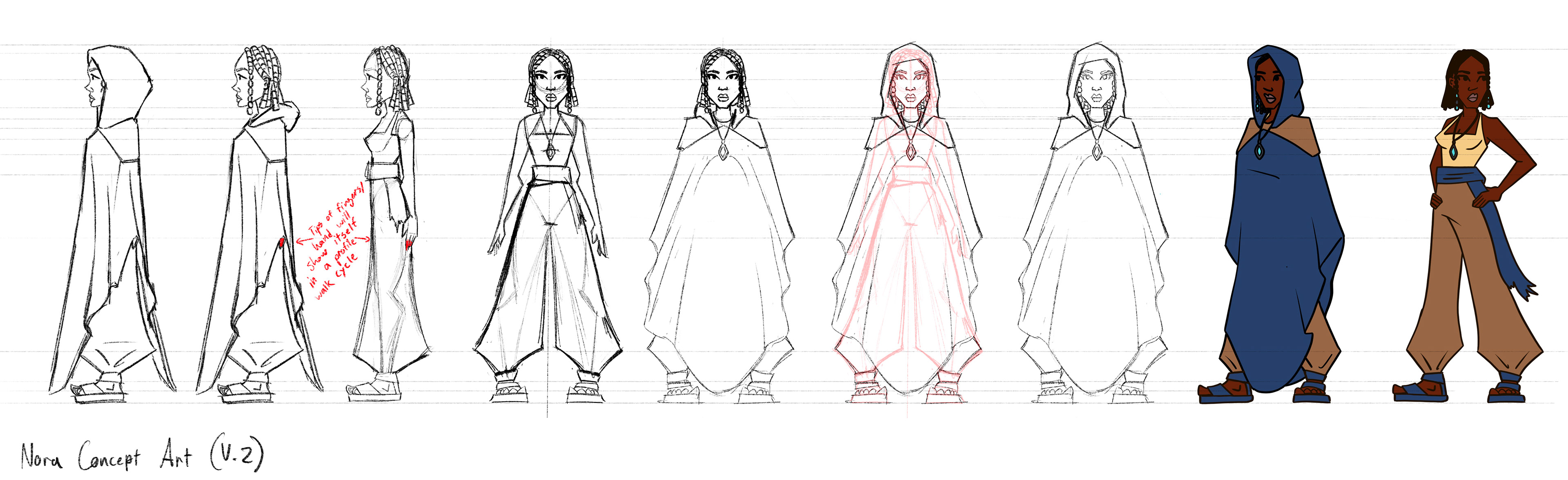 Nora Concept Art (Final Version)