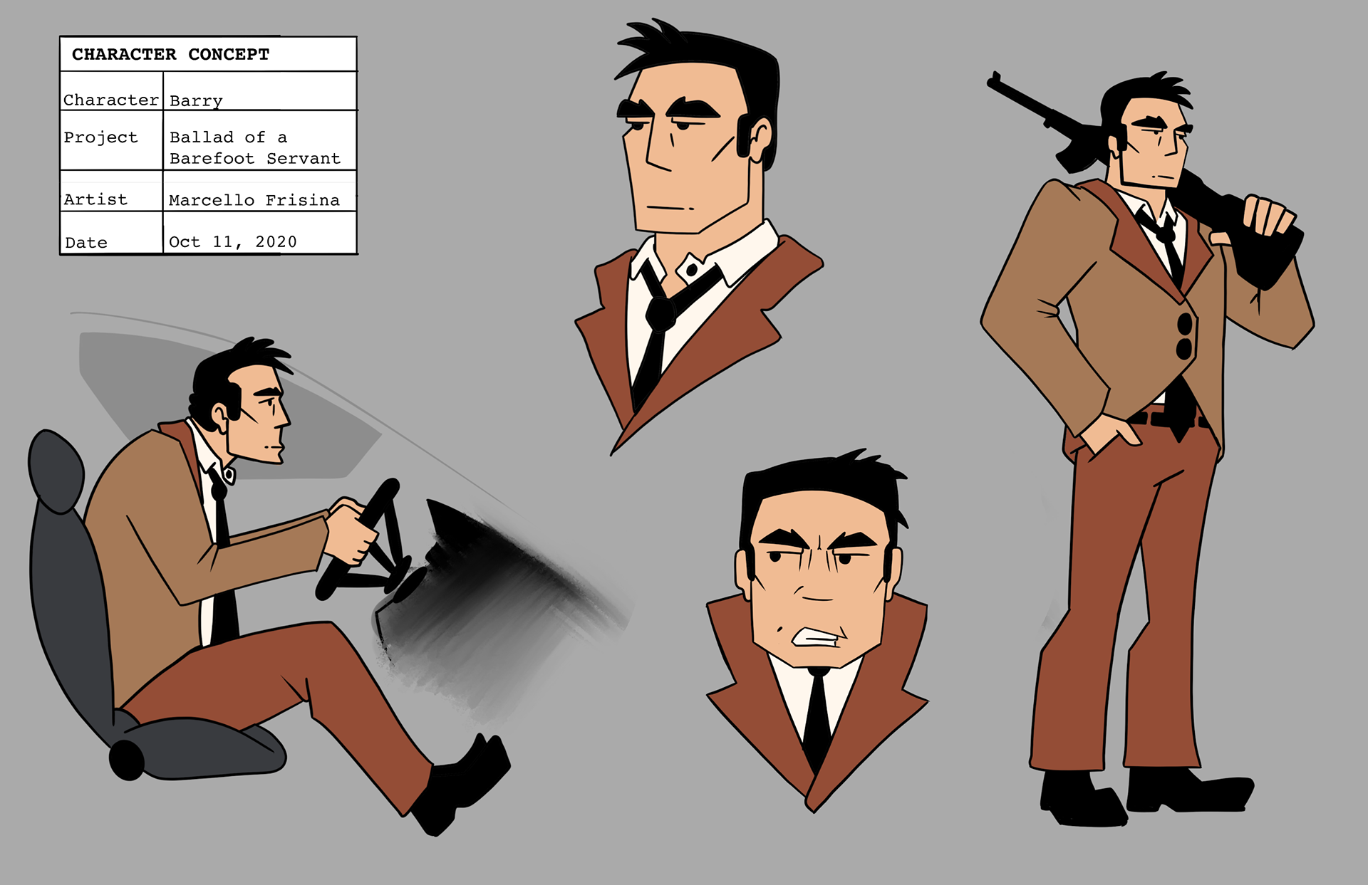 Barry Concept Art