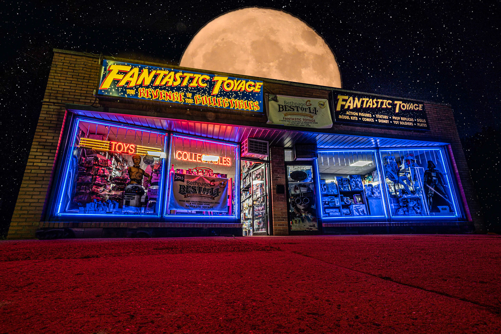 Fantastic Toyage.Inc. has been operating for about 17 years!  They have hard to find items and off the wall collectibles. Their website says that Alex, the owner, is a die hard Star Wars fan. He started to collect at a very young age. He is guenuinely passionate and extremely knowlegable with collectibles. If he doesn't know something he will research and find out the answers. He is always honest and fair. Fantastic Toyage is known as the "Star Wars" headquarters of Long Island with originals toys from the 70's.  They have thousands of toys dating back to the 1930’s.Fantastic Toyage is located at Fantastic Toyage 5288 Merrick Road, Massapequa, NY 11758Phone: 516-882-9250Check them out!If You Like What You See Please Follow Me!#NotYourAvgPhotoJoeAlso Follow @notyouravgjoe#collectibles #toys #vintage #actionfigures #collection #collectible #comics #toycollector #specials #mumsieofstratford #nowandthengalleria #games #magyar #sales #marvel #funko #funkopop #crocheted
