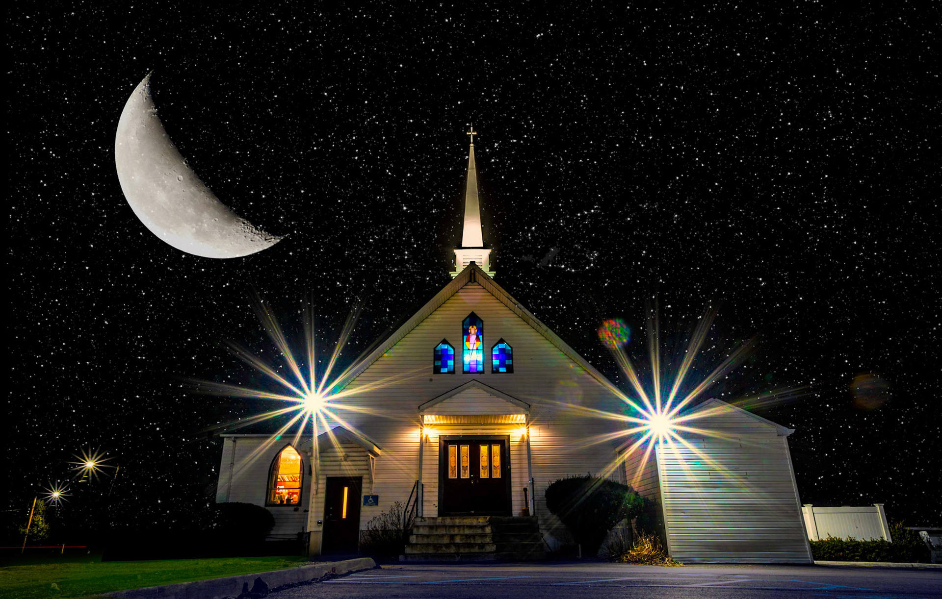 Good Shepherd Lutheran Church, Levittown, NYWhile out shooting diners at night, I noticed this awesome old church and decided to stop and photograph it.There seems to be something magical about this little church.  Especially when I added the night sky and moon.  Comments Welcome!*If you like what you see Follow Me Prints and Images available#NotYourAvgPhotoJoeMade with @platypod.#goandcapturethelight#inspiration#news12li#newsday#locallongisland#longisland#discoverlongisland #longislandleasure#lislandstrong #exploreliny #longislandfeatures#longislandproshots #li_fan_page#beyondlongisland#longislandsights#sonyimages#SonyA7iii#TopazLabs#platypod#kelbyonepics