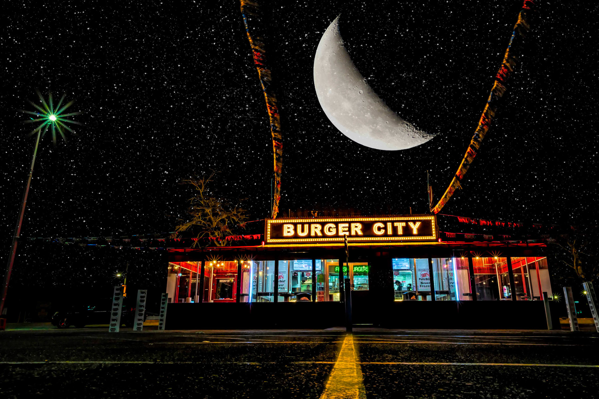 Yet another image from the Neon at Night Series...  BURGER CITY! If you like what you see Follow Me Prints and Images available#NotYourAvgPhotoJoe#goandcapturethelight#inspiration#news12li#newsday#locallongisland#longisland#discoverlongisland #longislandleasure#lislandstrong #exploreliny #longislandfeatures#longislandproshots #li_fan_page#beyondlongisland#longislandsights#sonyimages#SonyA7iii#TopazLabs#platypod#kelbyonepics