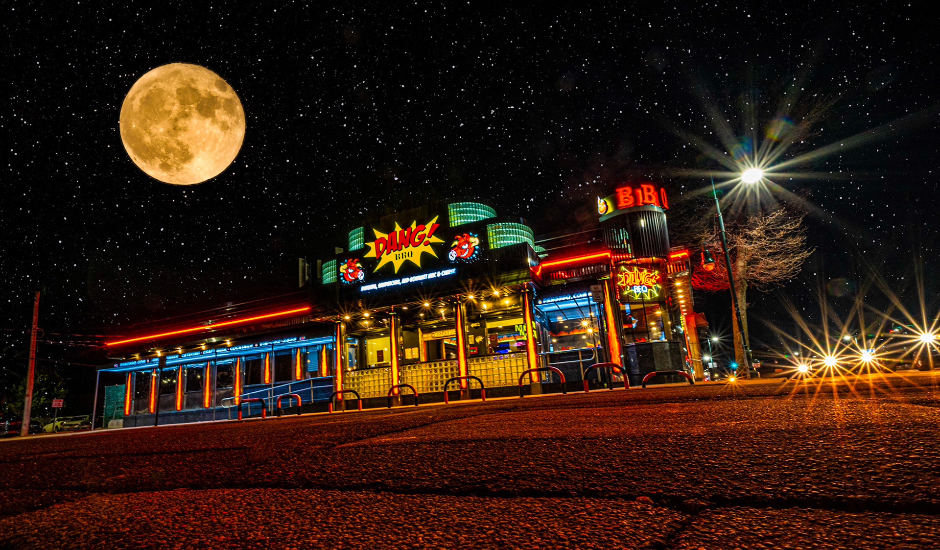 DANG!  IS NOW IN SEAFORD, NY!Dang BBQ’s new location on Merrick Road in the old Seaford Palace Diner LocationThey did a DANG GOOD JOB Renovating the place!Sorry I can’t help it!If You Like What You See Please Follow Me on Instagram!#NotYourAvgPhotoJoeFollow @notyouravgjoeFollow @notyouravgjoe.neon#MadeWithPlatypodAll Right ReservedAll Images © Joe Pellicone, Images may be shared on social media with credit. For information about Prints or Commercial use of these images, please message me or email NotYourAvgPhotoJoe@gmail.com#barbecue #bbq #grill #foodporn #churrasco #instafood #bbqlife #grilling #barbeque #brisket #beef #carne #steak #ribs #picanha #bbqporn #churras #bbqlovers #churrascoterapia #churrascada #grilled #delicious #bbqbrasil #lowandslow #smoked #chicken