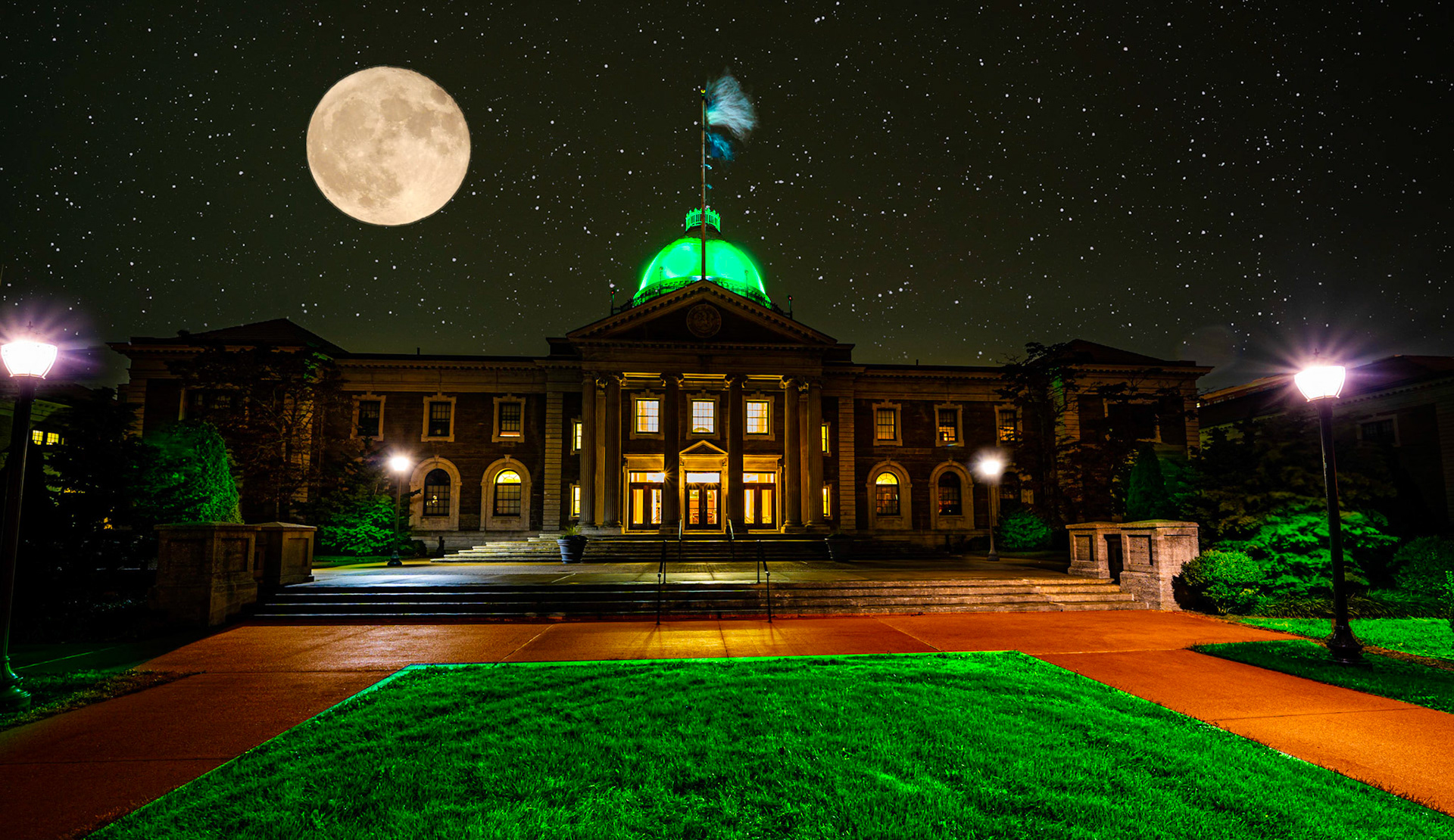 Theodore Roosevelt Executive and Legislative Building, 1550 Franklin Ave, Mineola, NY 11501This is the Nassau County Legislature Building at night.  Shot with @PlatypodThe Nassau County Legislature, formed in 1996, is the legislative arm of the Nassau County government. Comprised of single representatives from each of the County's 19 districts, it is the Legislature's duty to draft and approve local laws that affect the County and its residents.The Nassau County Legislature is based on a committee system, consisting of twelve committees. Issues are assigned to a committee for review and consideration. Upon approval, issues move to the Rules Committee for further review. If approved, issues are placed on the calendar of the Nassau County Legislature at full session where it is voted on by all 19 legislators. The public is invited to attend and observe all committee meetings. Public comment is welcomed at full sessions of the legislature.The 12 committees are Rules; Finance; Public Safety; Government Services &amp; Operations; Economic &amp; Community Development and Labor; Judiciary; Public Works; Minority Affairs; Towns, Villages and Cities; Planning, Development &amp; the Environment; Health and Social Services; and Budget Review.If You Like What You See Please Follow Me!Prints and Images available#NotYourAvgPhotoJoeAlso Follow @notyouravgjoe.neon#MadeWithPlatypod
