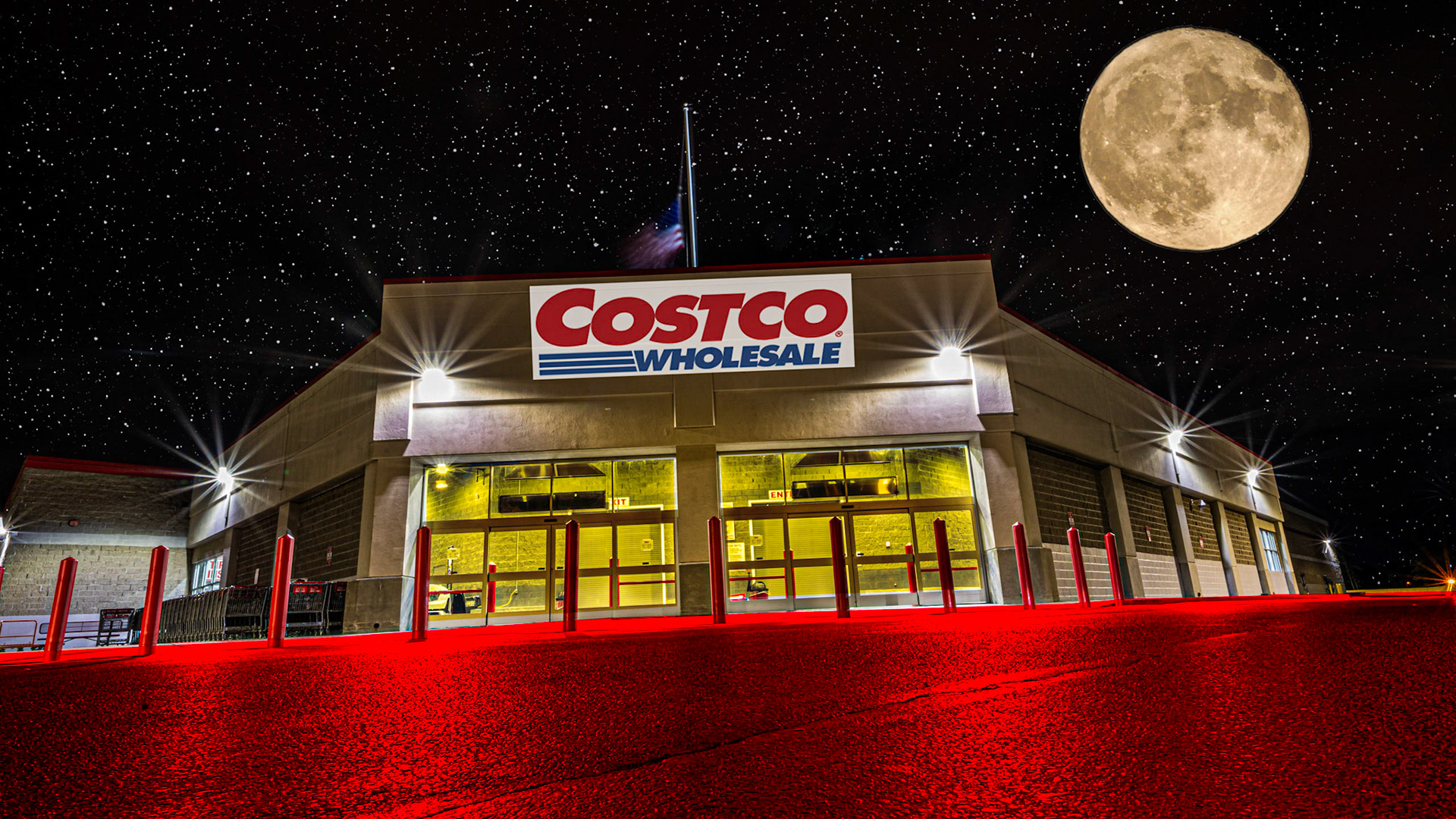 Costco Wholesale Corporation Route 110 Melville, NYJeffrey H. Brotman and James D. Sinegal opened the first Costco in Seattle in 1983. The Price Company (corporate parent of Price Club) and Costco merged in 1993 to become Price/Costco. In 1997 the corporate name was changed to Costco Companies, Inc., and in 1999 the present corporate name was adopted.Known as warehouse clubs or wholesale clubs, in which bulk quantities of merchandise are sold at deeply discounted prices to club members who pay an annual membership fee. It is one of the largest retailers in the world. Costco is based in Issaquah, Washington.In August 2007 Costco was considered the largest wine retailer in the USA!If You Like What You See Please Follow Me!Prints and Images available#NotYourAvgPhotoJoeAlso Follow @notyouravgjoe.neon#MadeWithPlatypod#costume #cosplay #cosplayer #cosplaygirl #cosplayersofinstagram #makeup #halloween #cosplayers #costumedesign #handmade #anime #cosplaying #cosplayphotography #style #instagram #comiccon #fantasy #kostum #party #mask #design