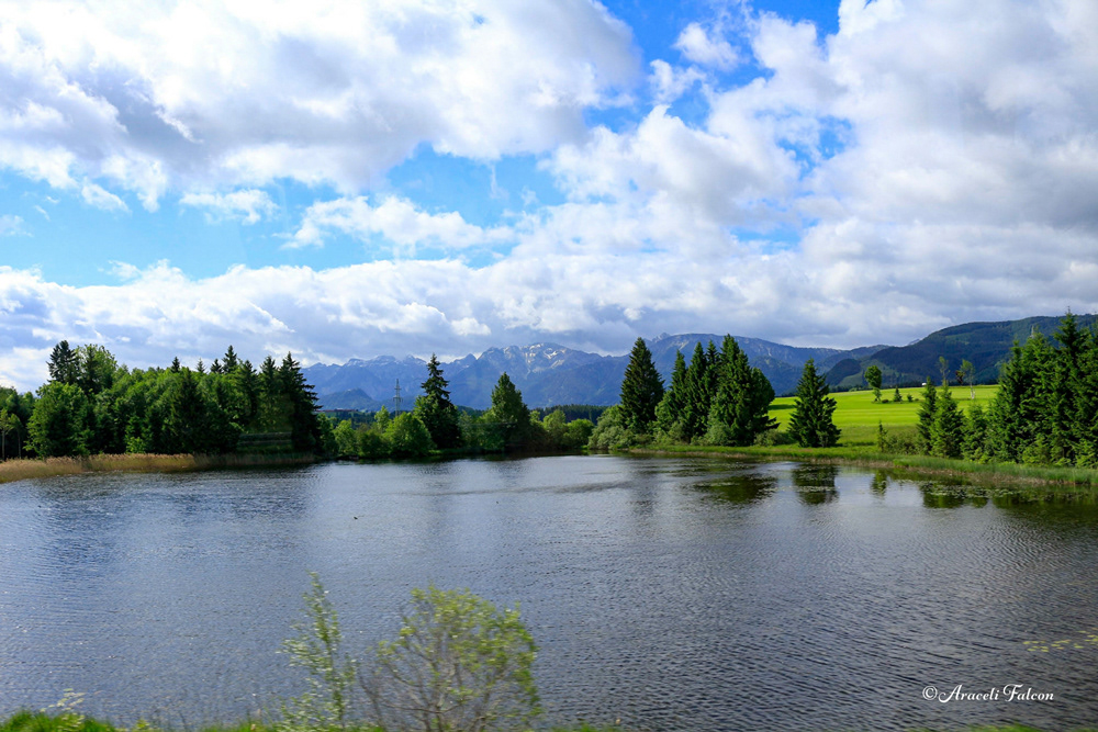 Lake in South Germany