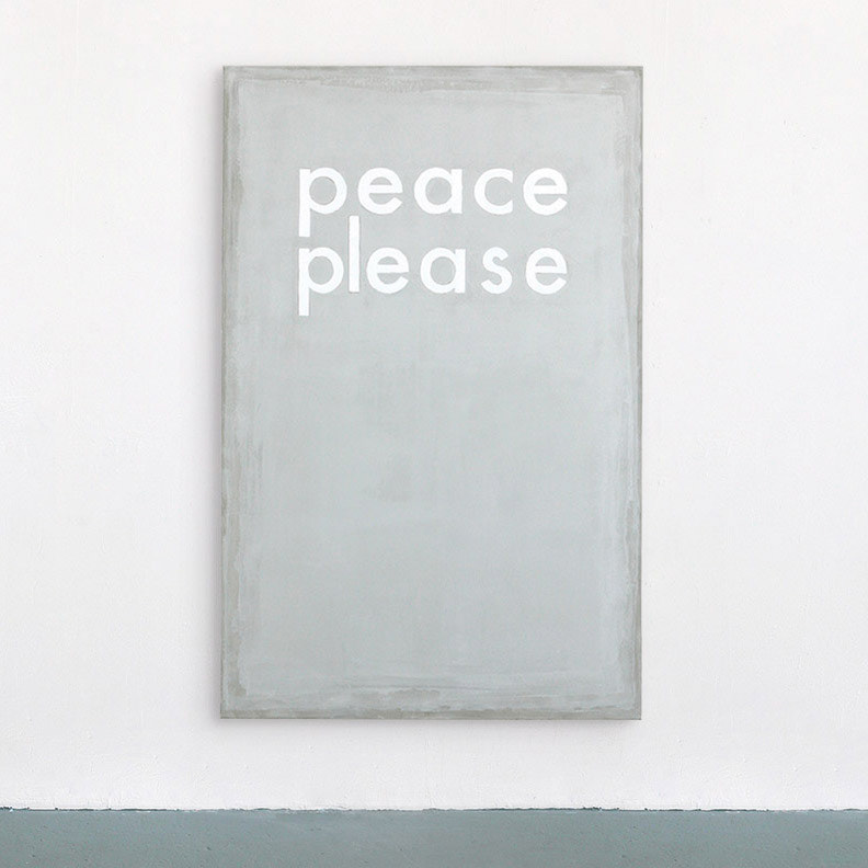Peace Please (silver), 2016