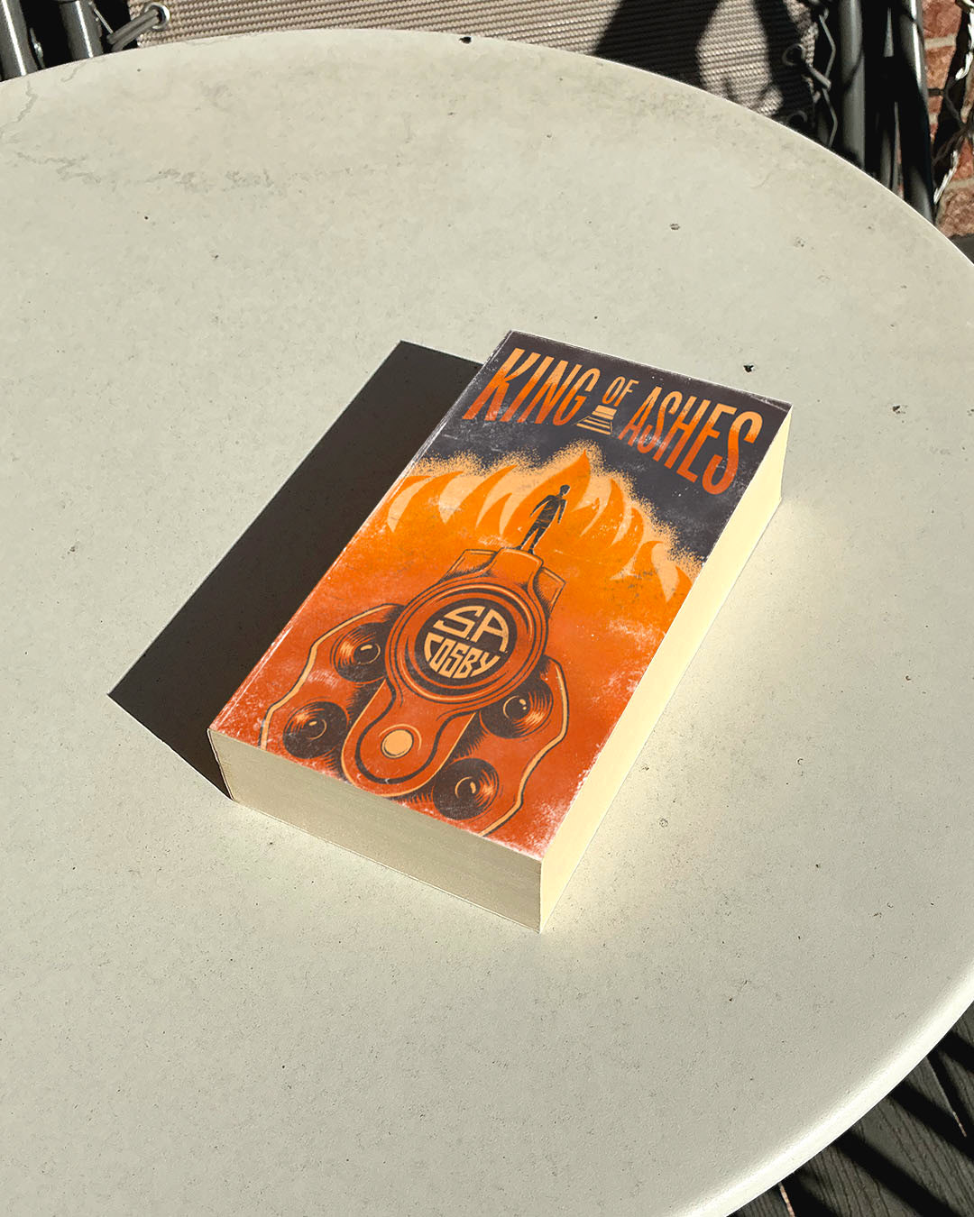 My cover redesign of a new thriller by S.A. Cosby