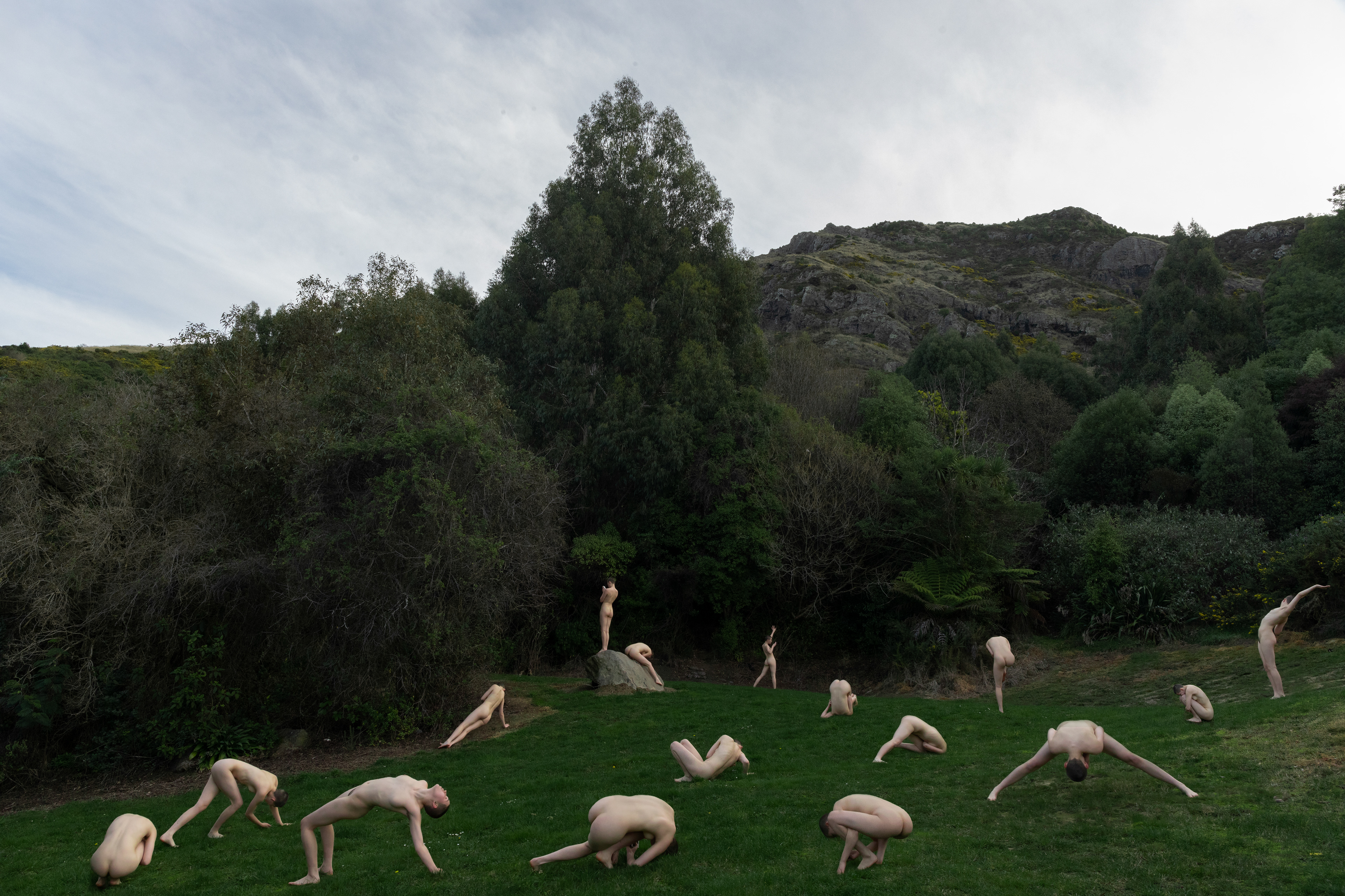 My Body Is My Vehicle #6, 2020, Red zoned land Governors Bay