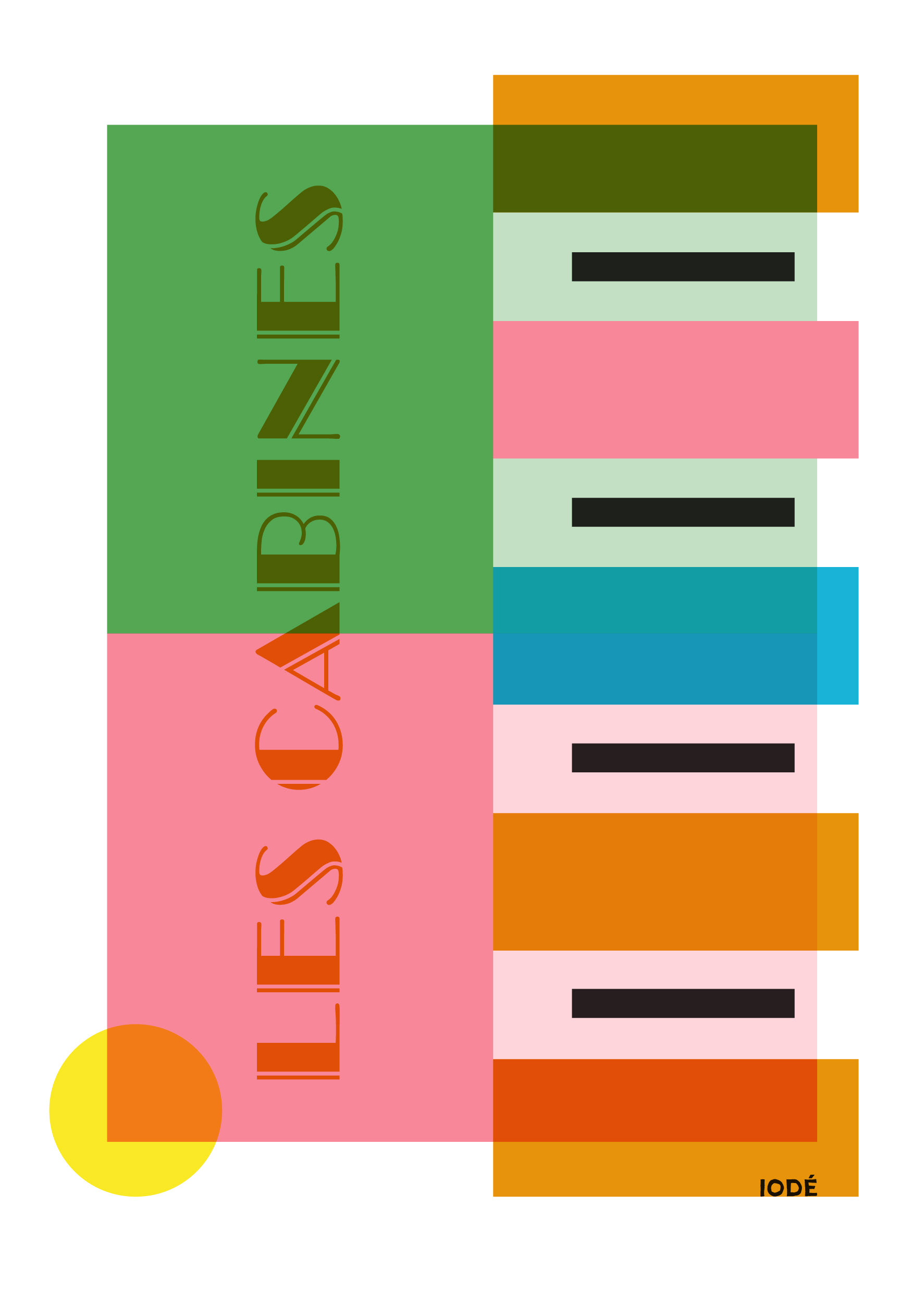 Affiche les cabines du Touquet