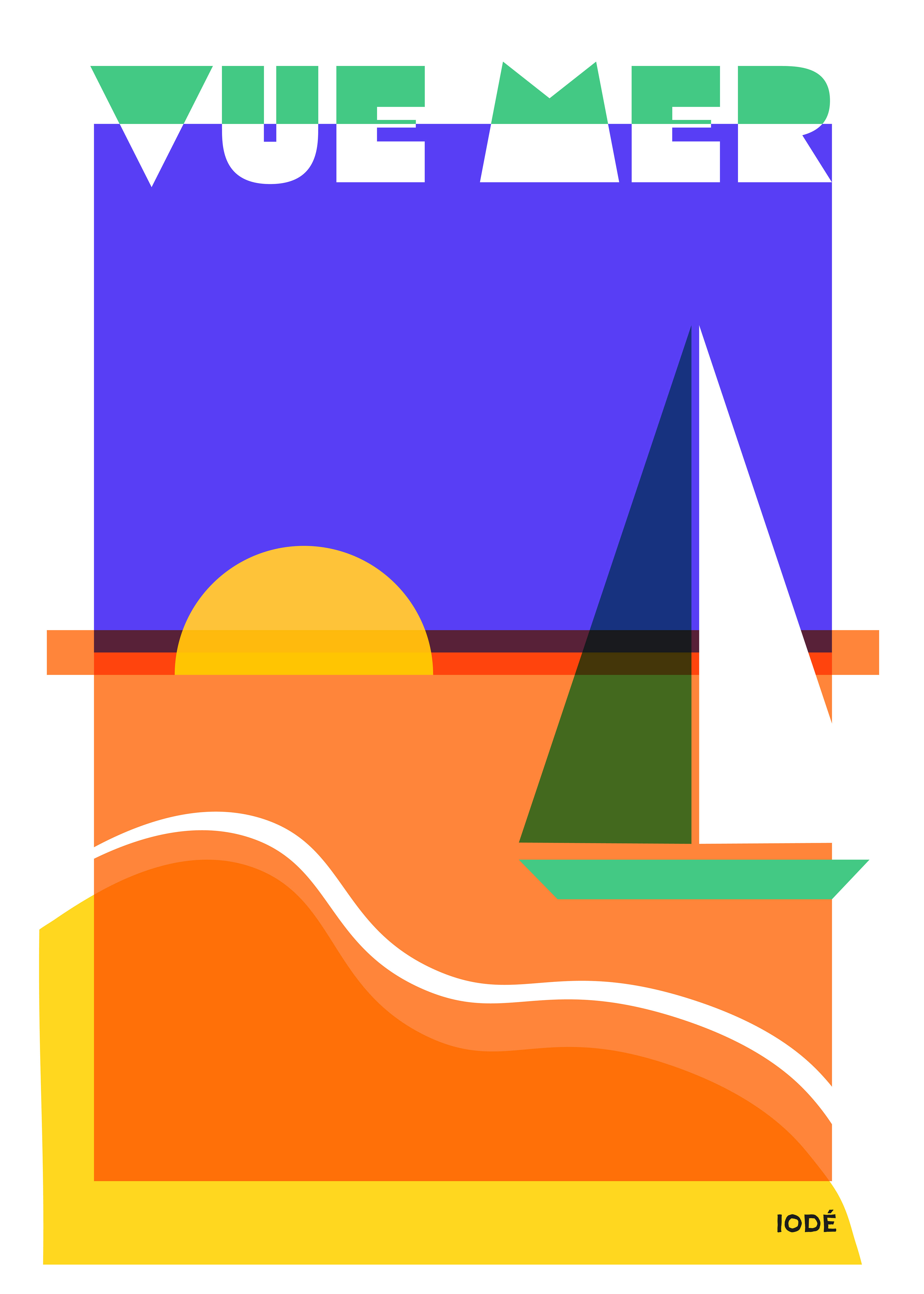 Affiche VUE MER