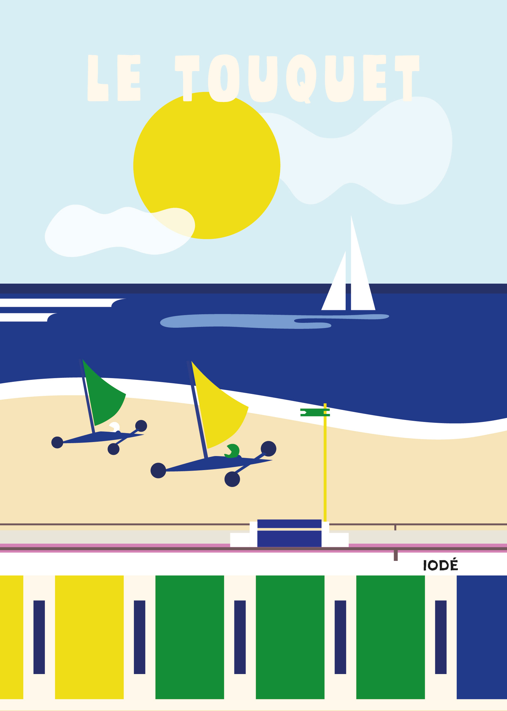 Affiche LE TOUQUET