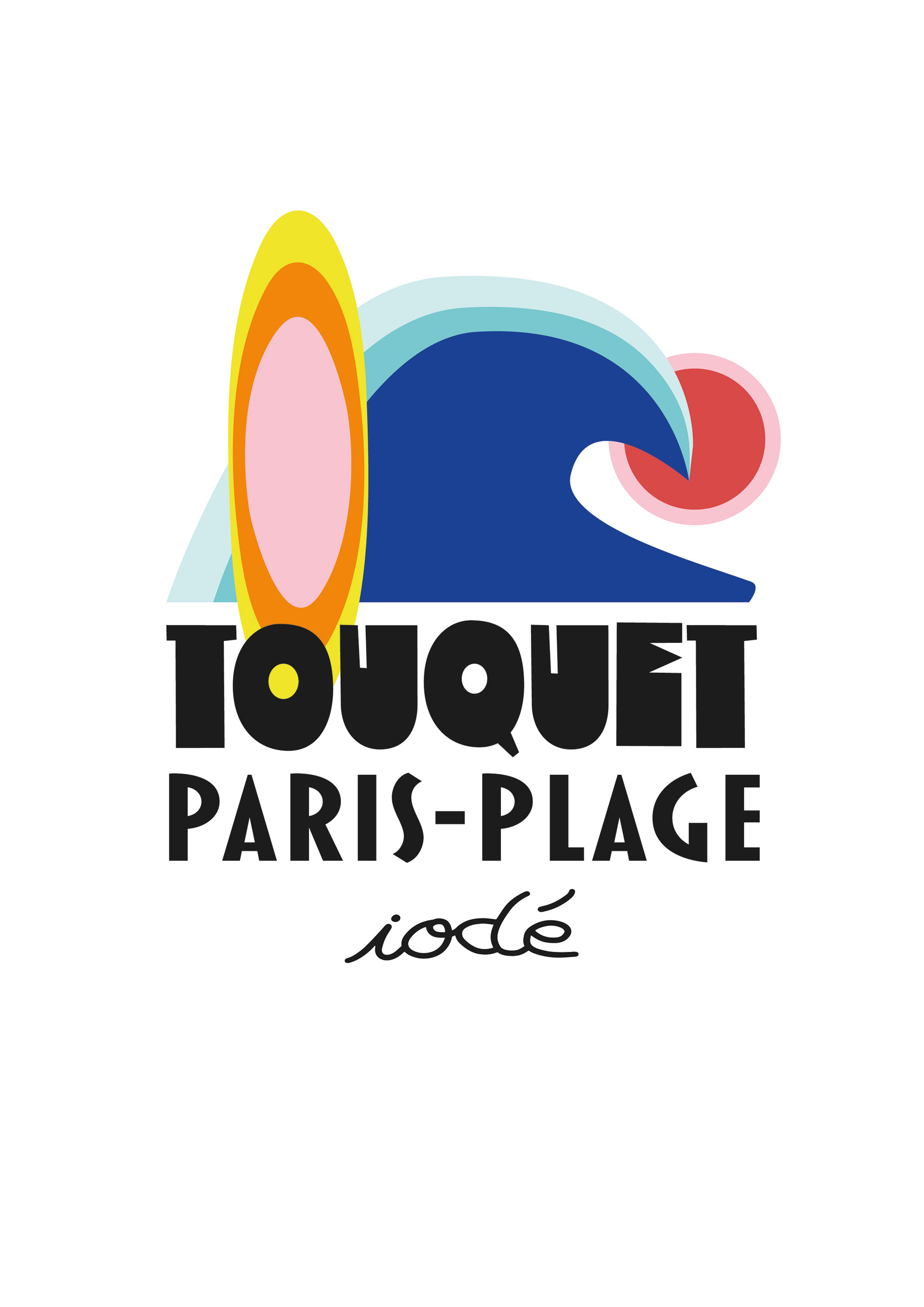 AFFICHE LE TOUQUET IODÉ