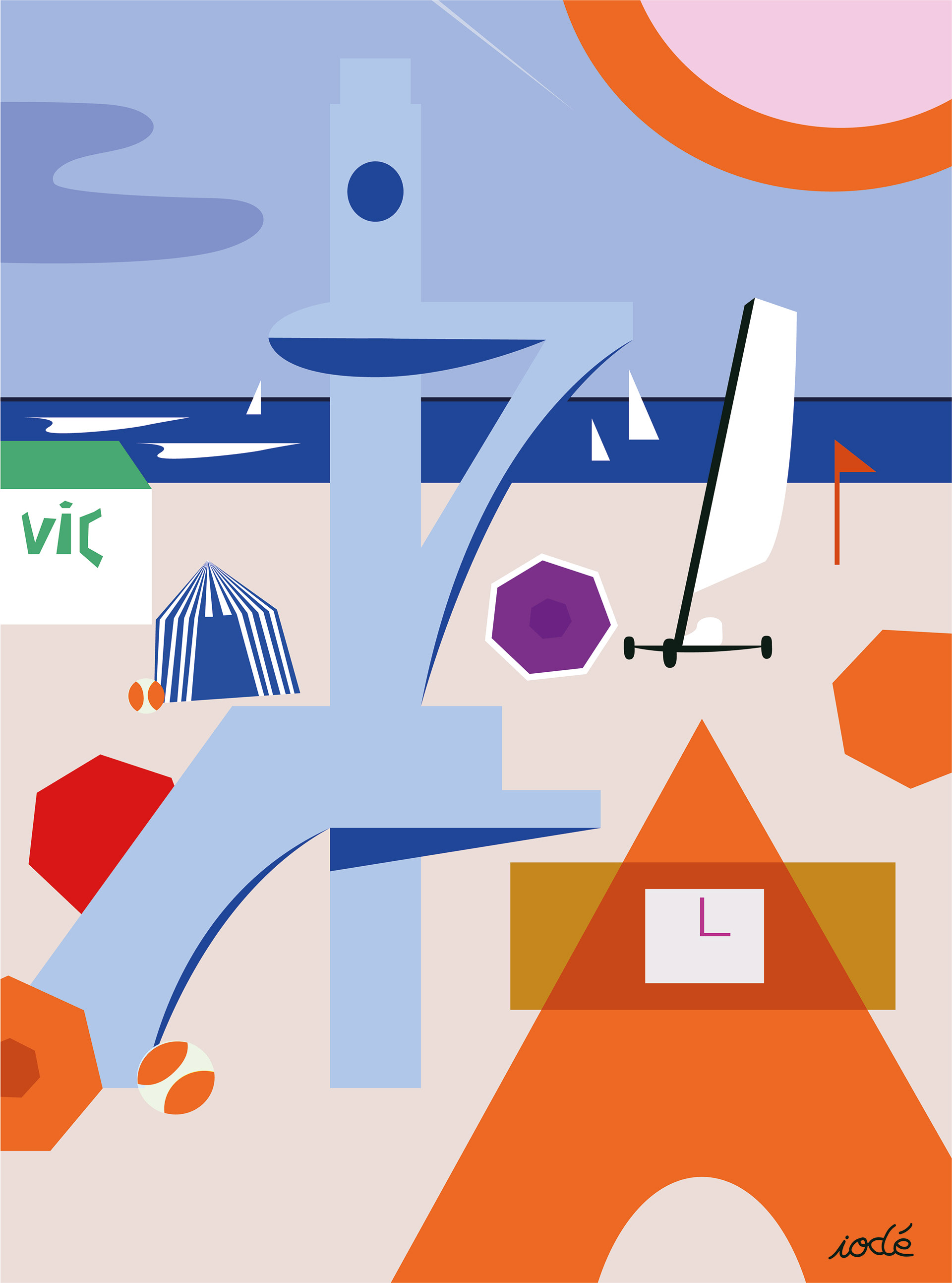 Affiche Du Touquet-Paris-Plage