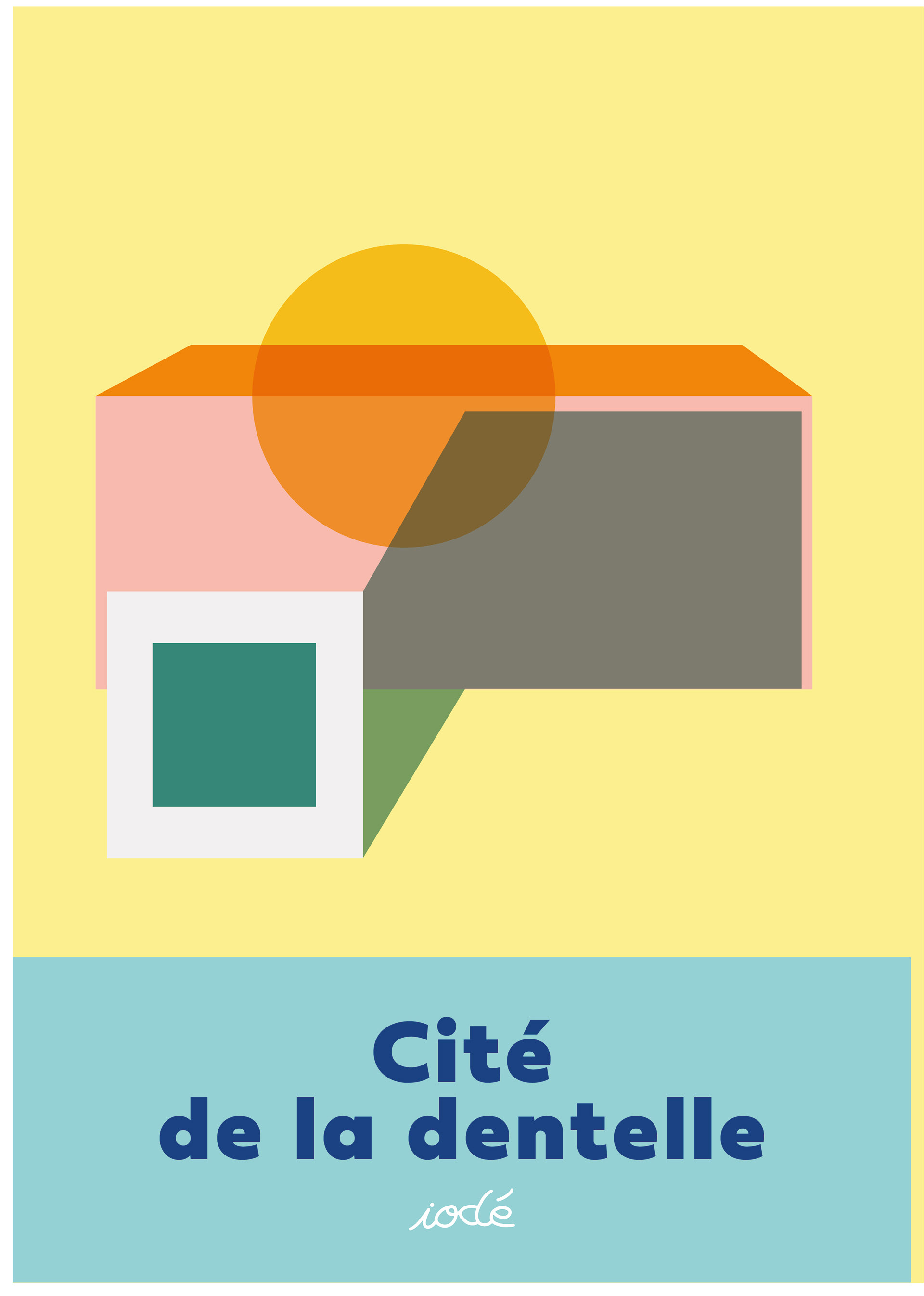 AFFICHE LA CITÉ DE LA DENTELLE