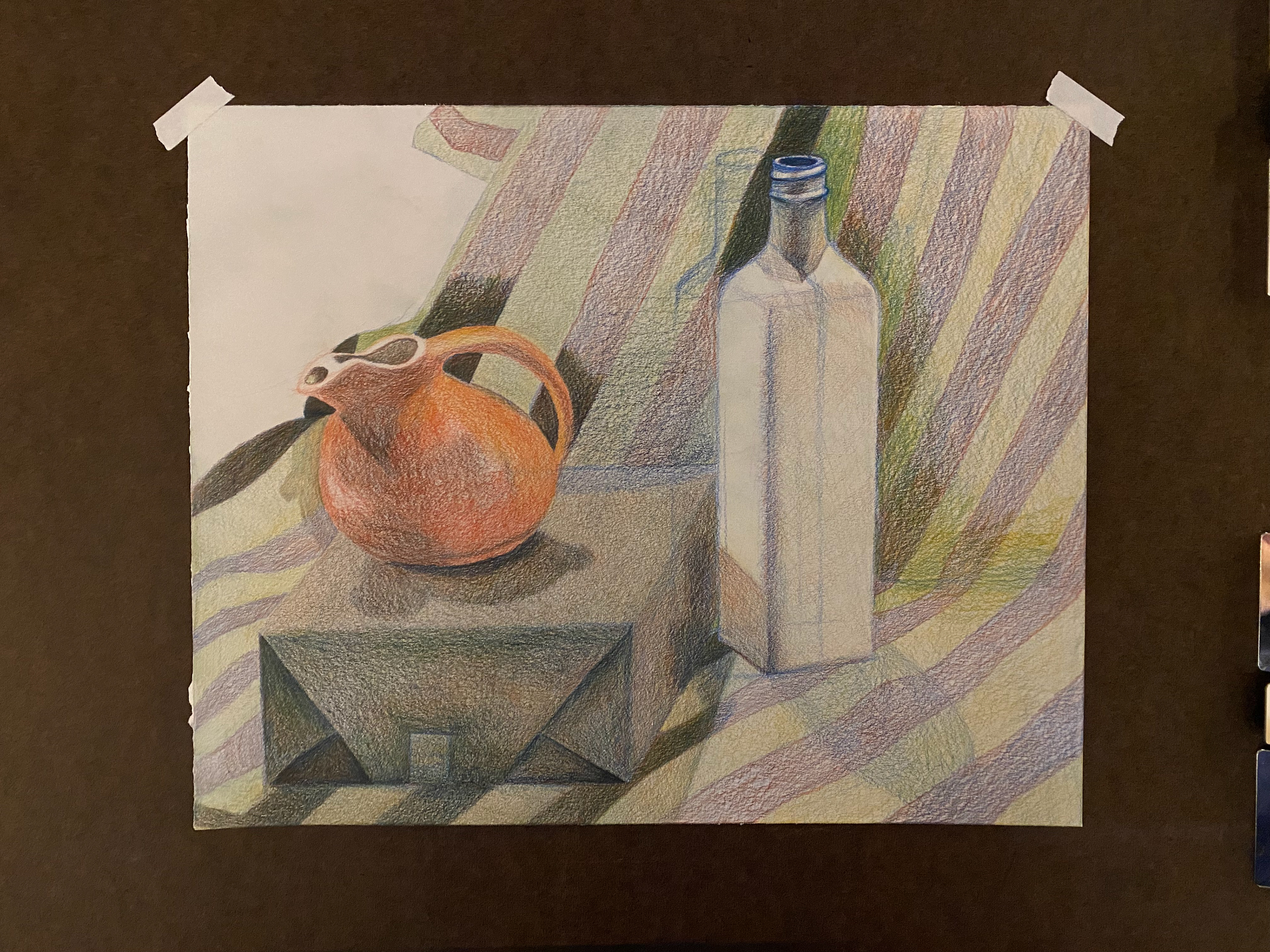 colored pencils