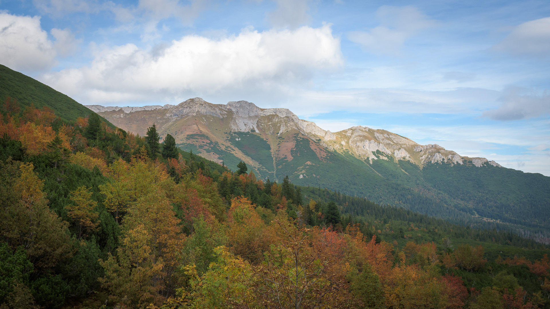 Belianské Tatry od Chaty pri Zelenom plese