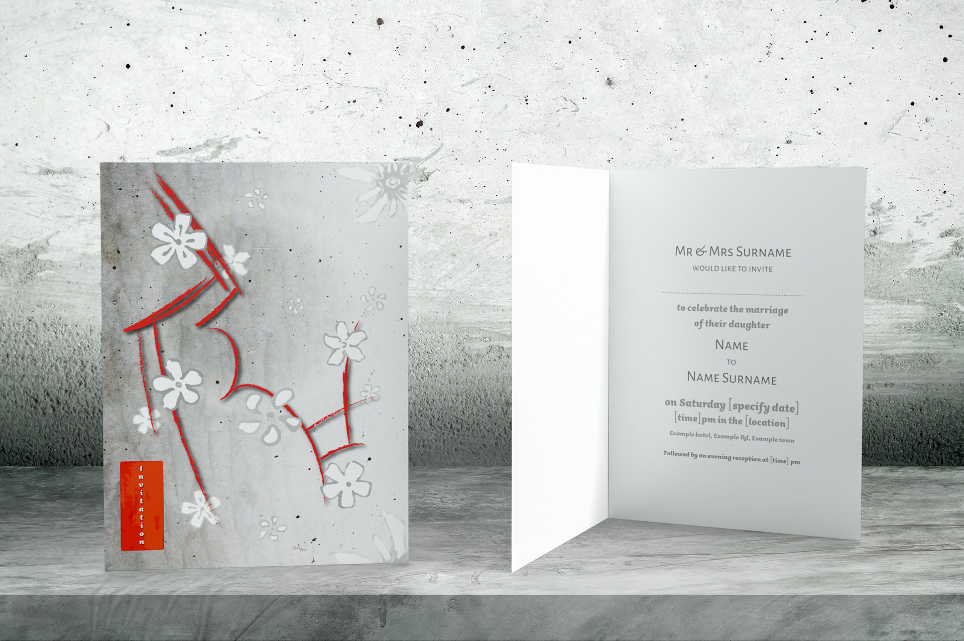 Wedding invitation