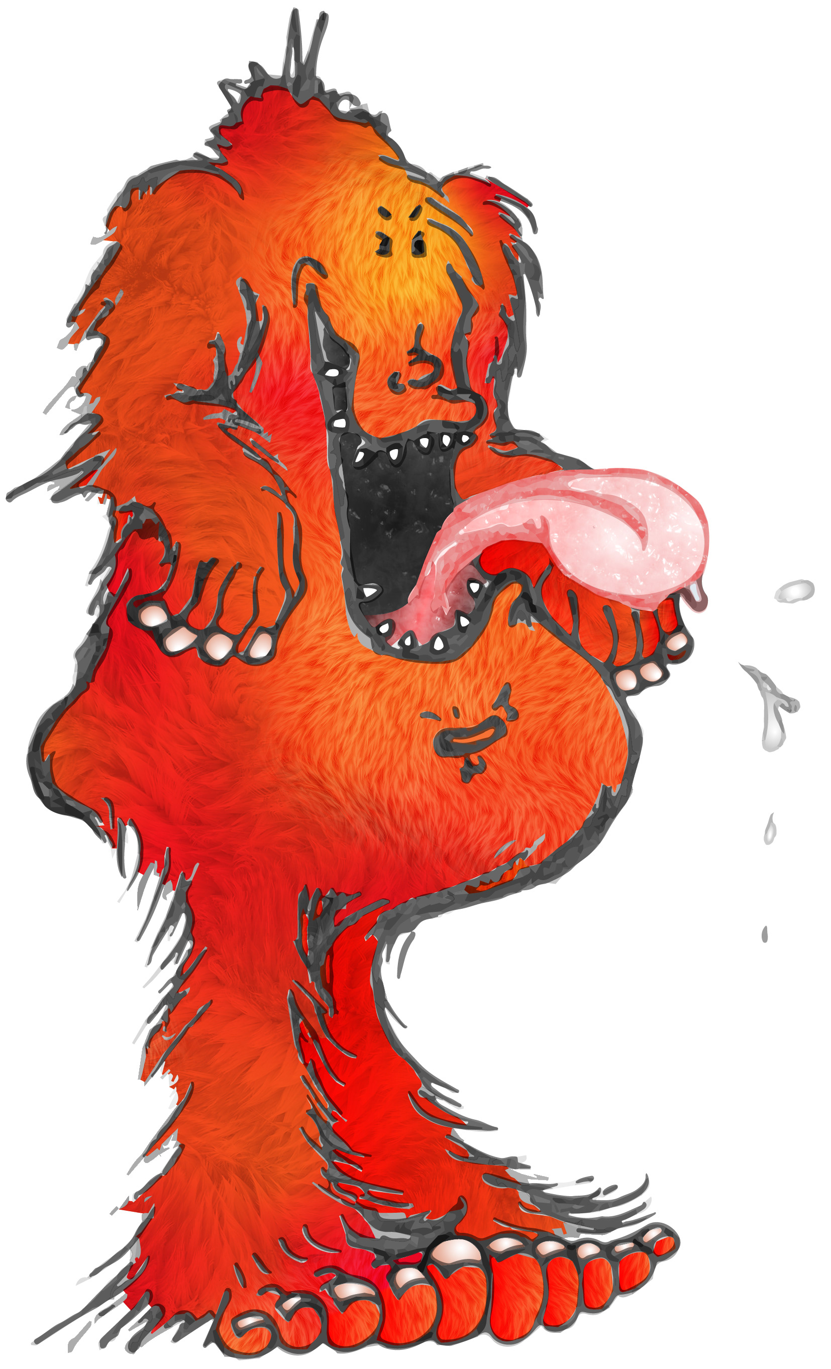 The beast character