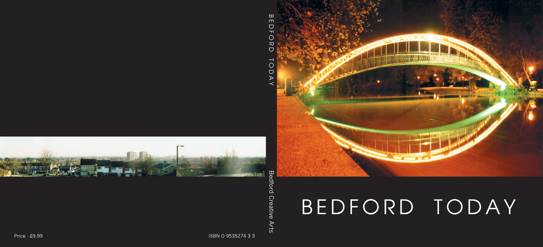 Bedford Today book cover - front and back