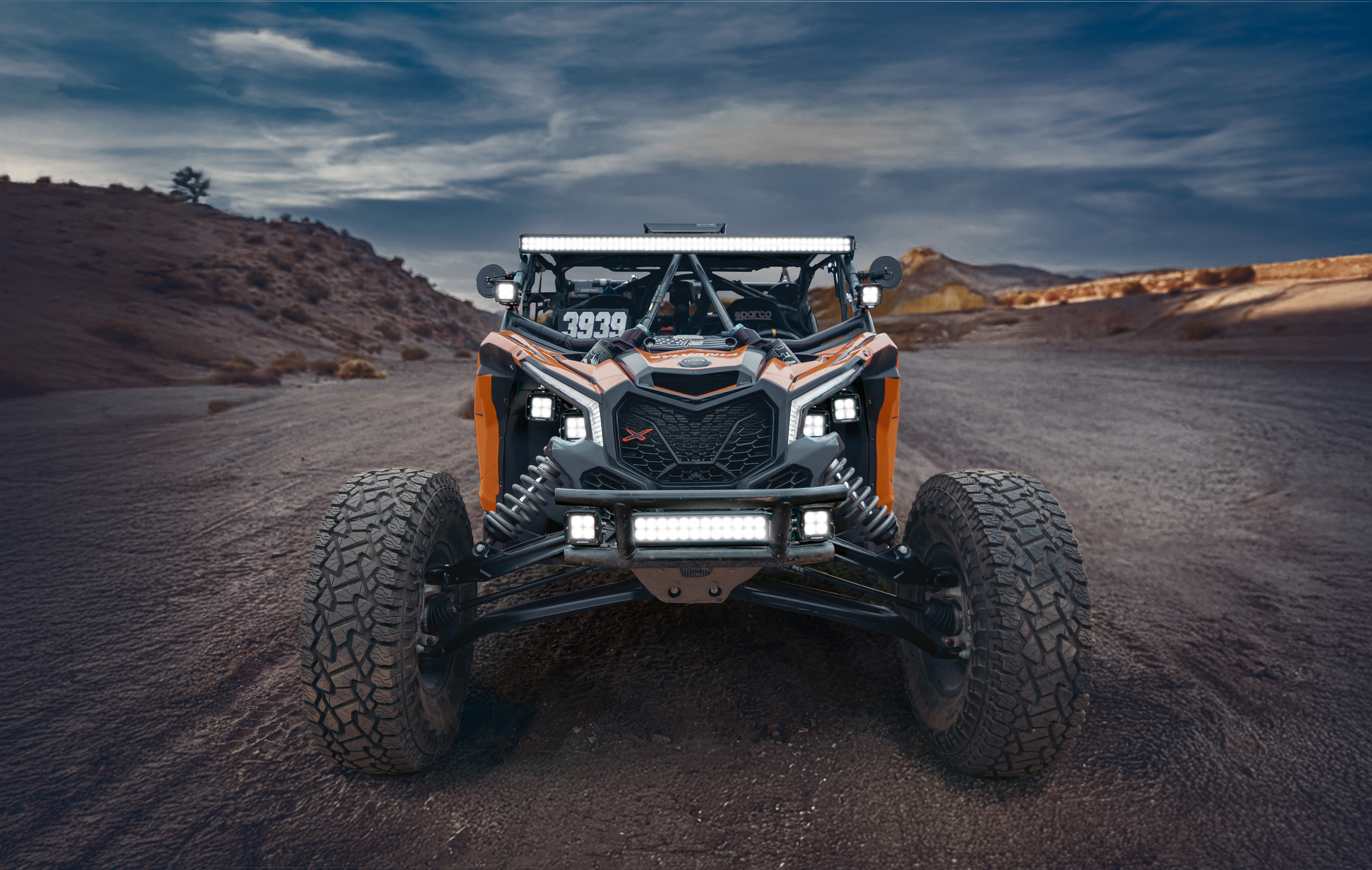 Race vehicle composite image