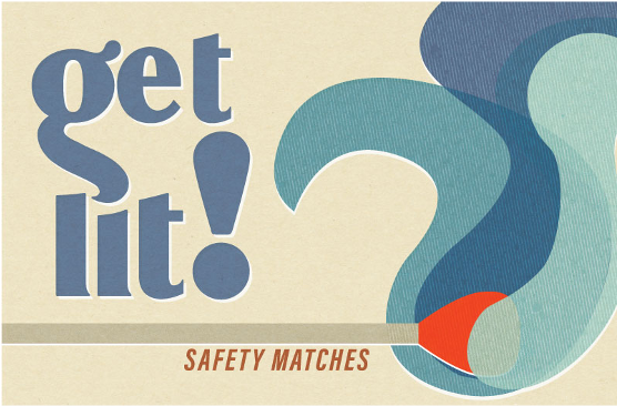 faux matchbox cover, adobe illustrator