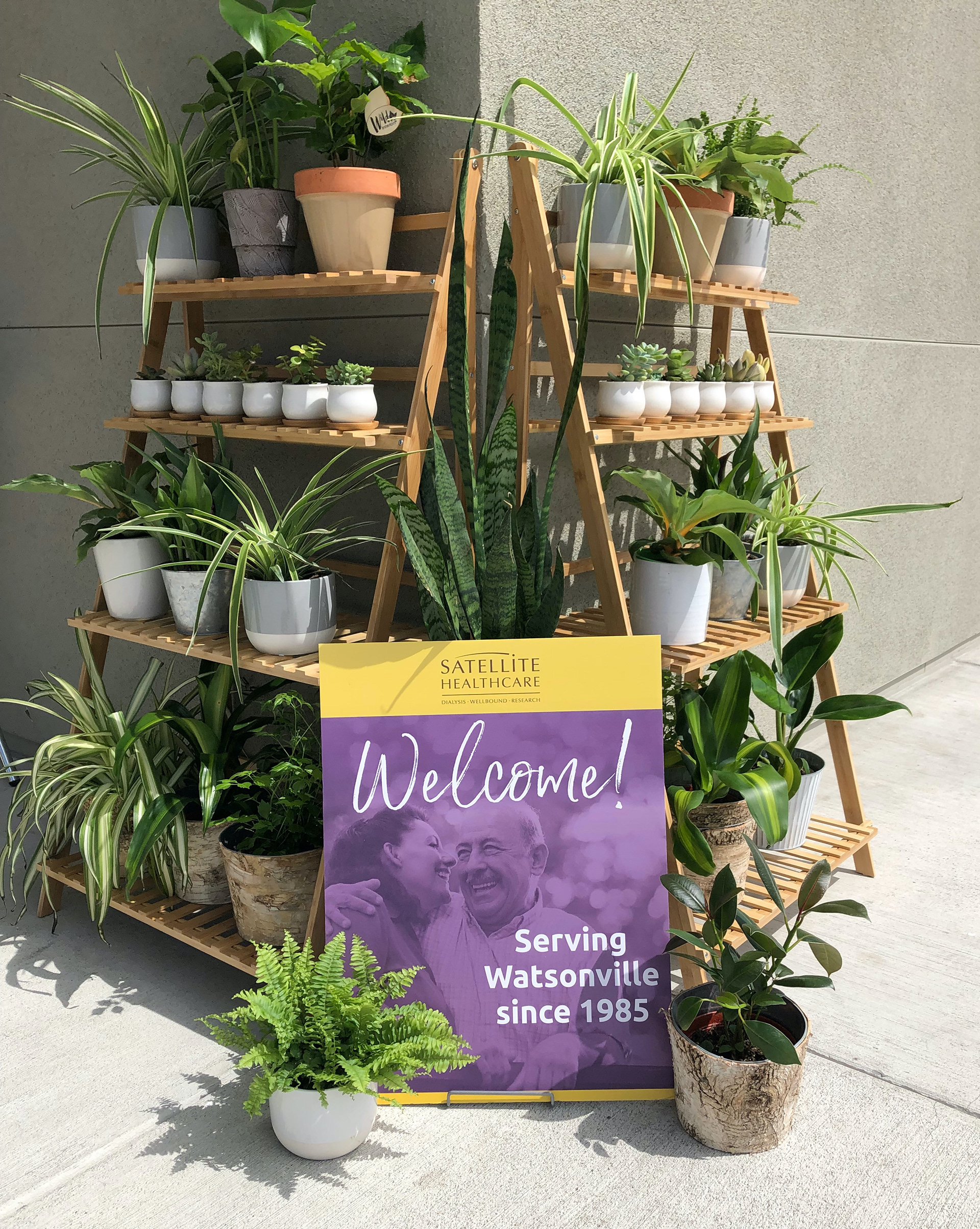 Printed Signage at Grand Opening Event