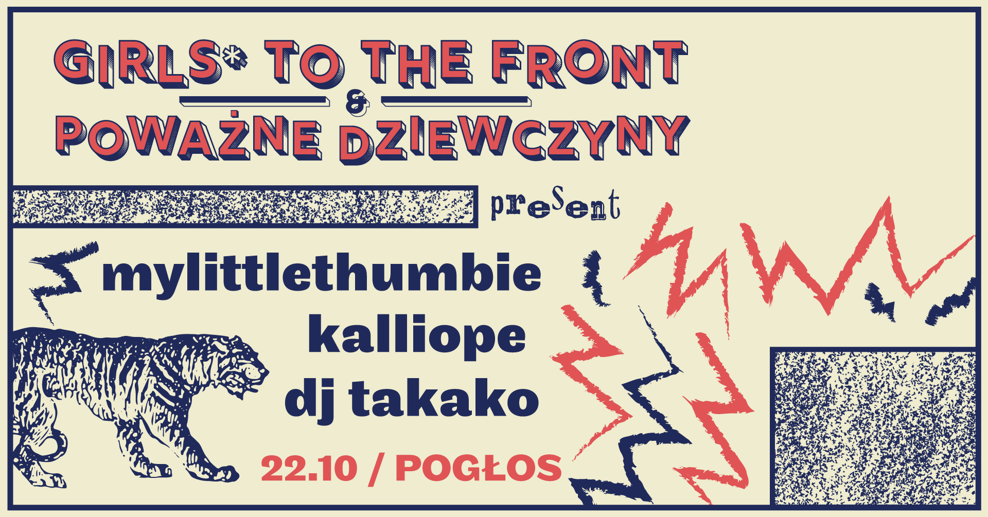 Music event that we co-organized with Girls* to the front on 22.10.2021