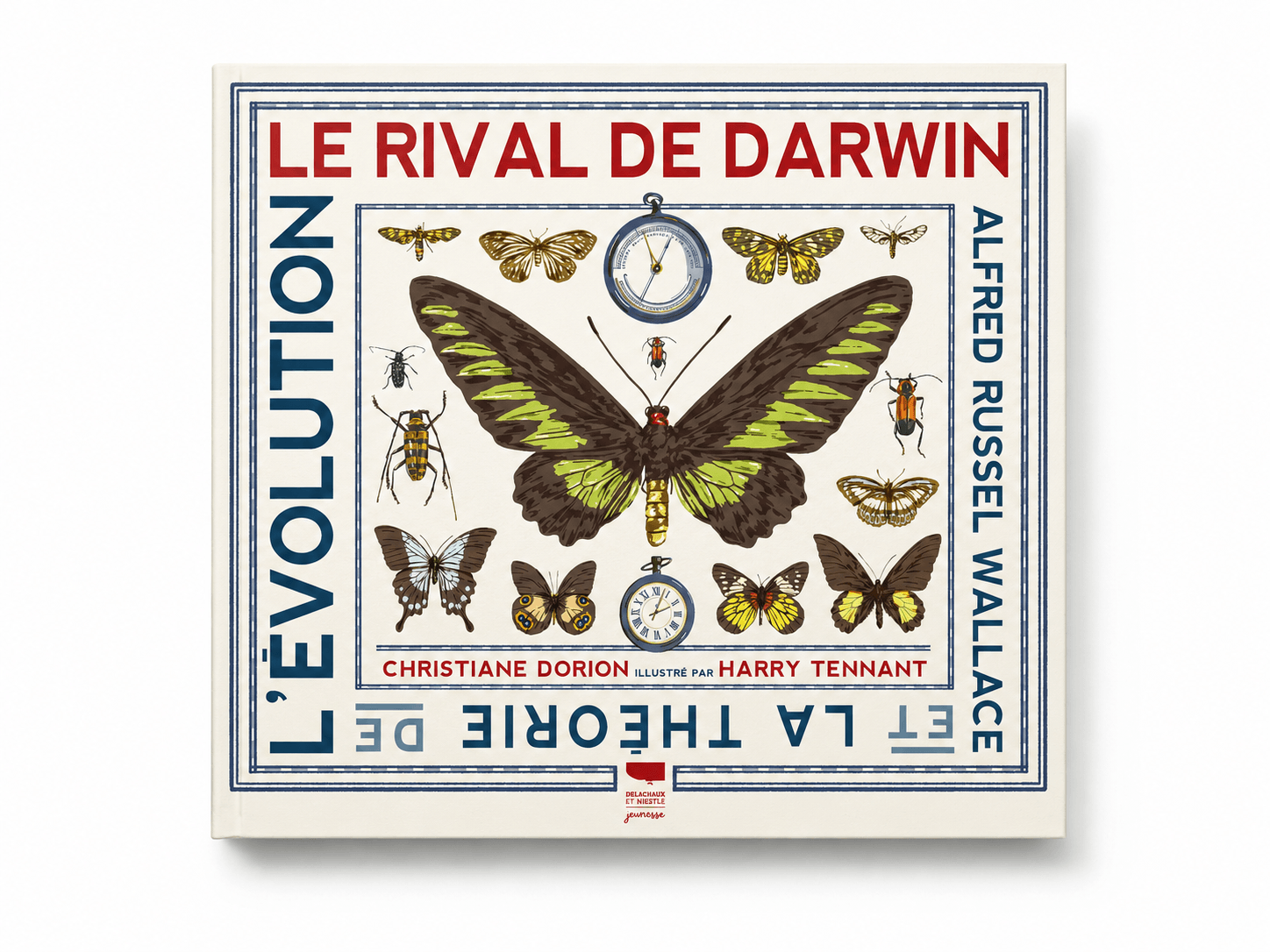 Adaptation éditoriale de l'édition française du documentaire Le Rival de Darwin
