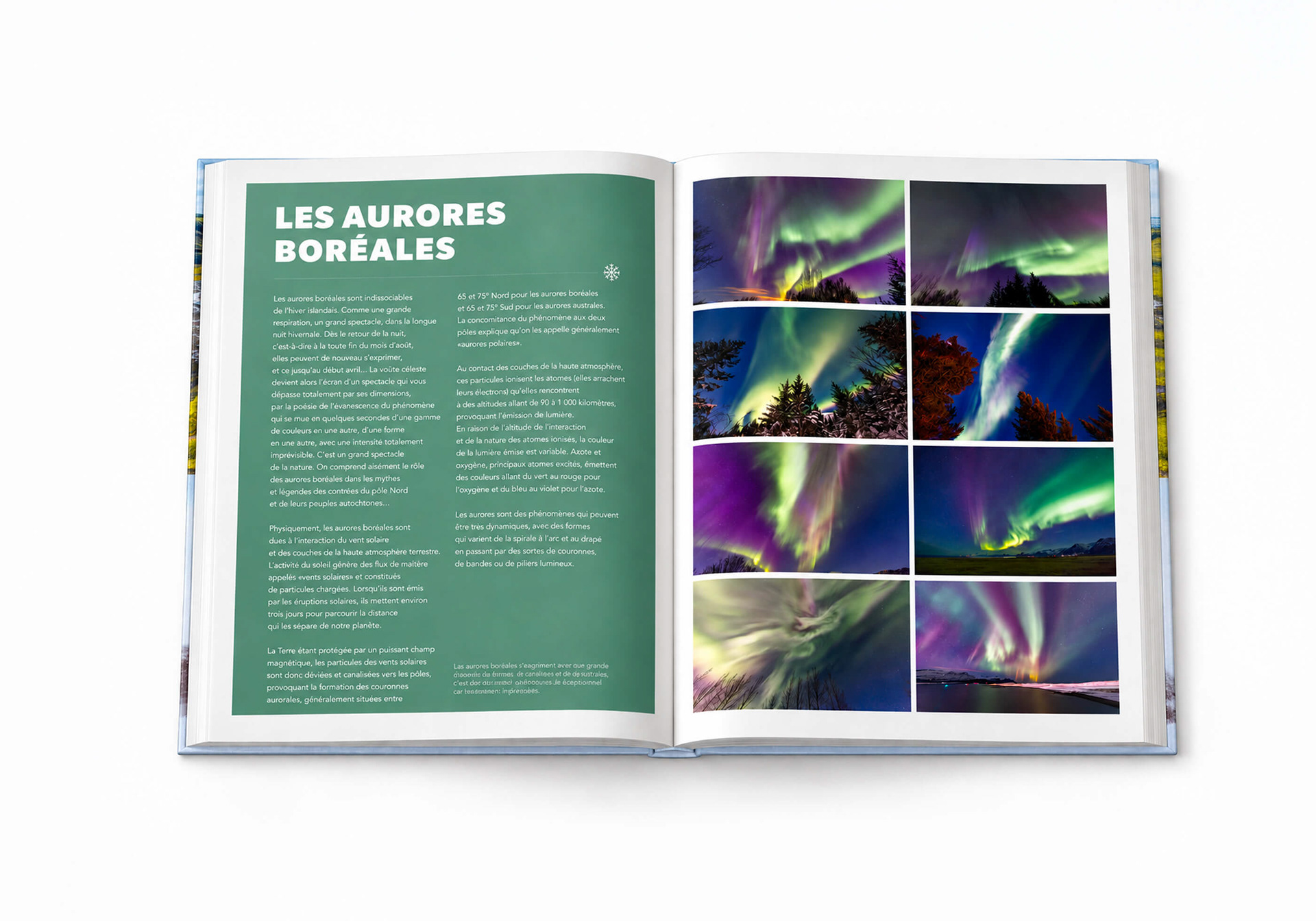 Islande – Dernier paradis sauvage — Direction artistique, design éditorial, couverture et mise en page
