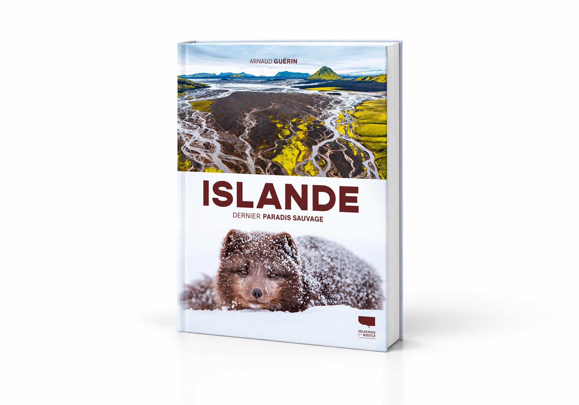 Islande – Dernier paradis sauvage — Direction artistique, design éditorial, couverture et mise en page