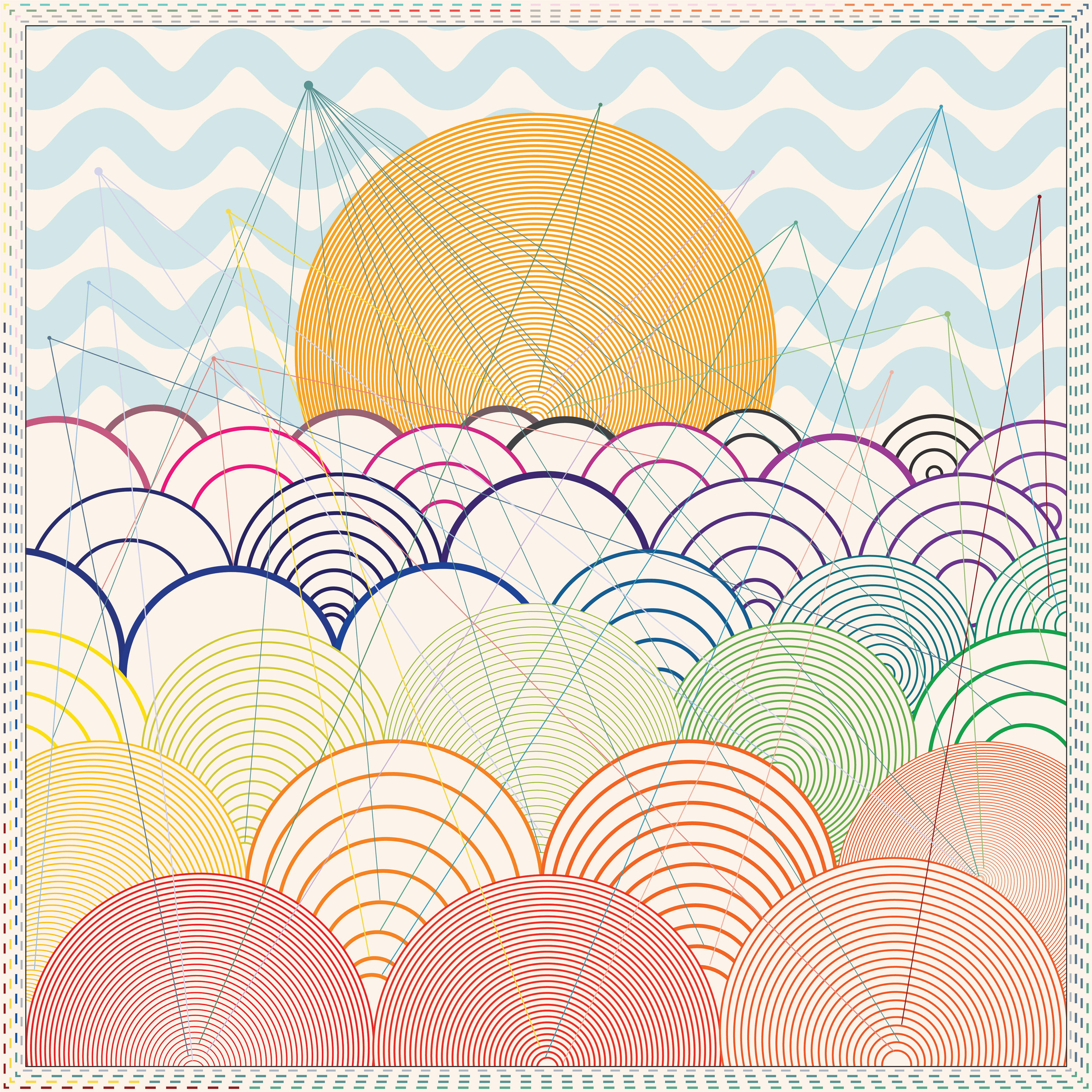Table napkin design- Front