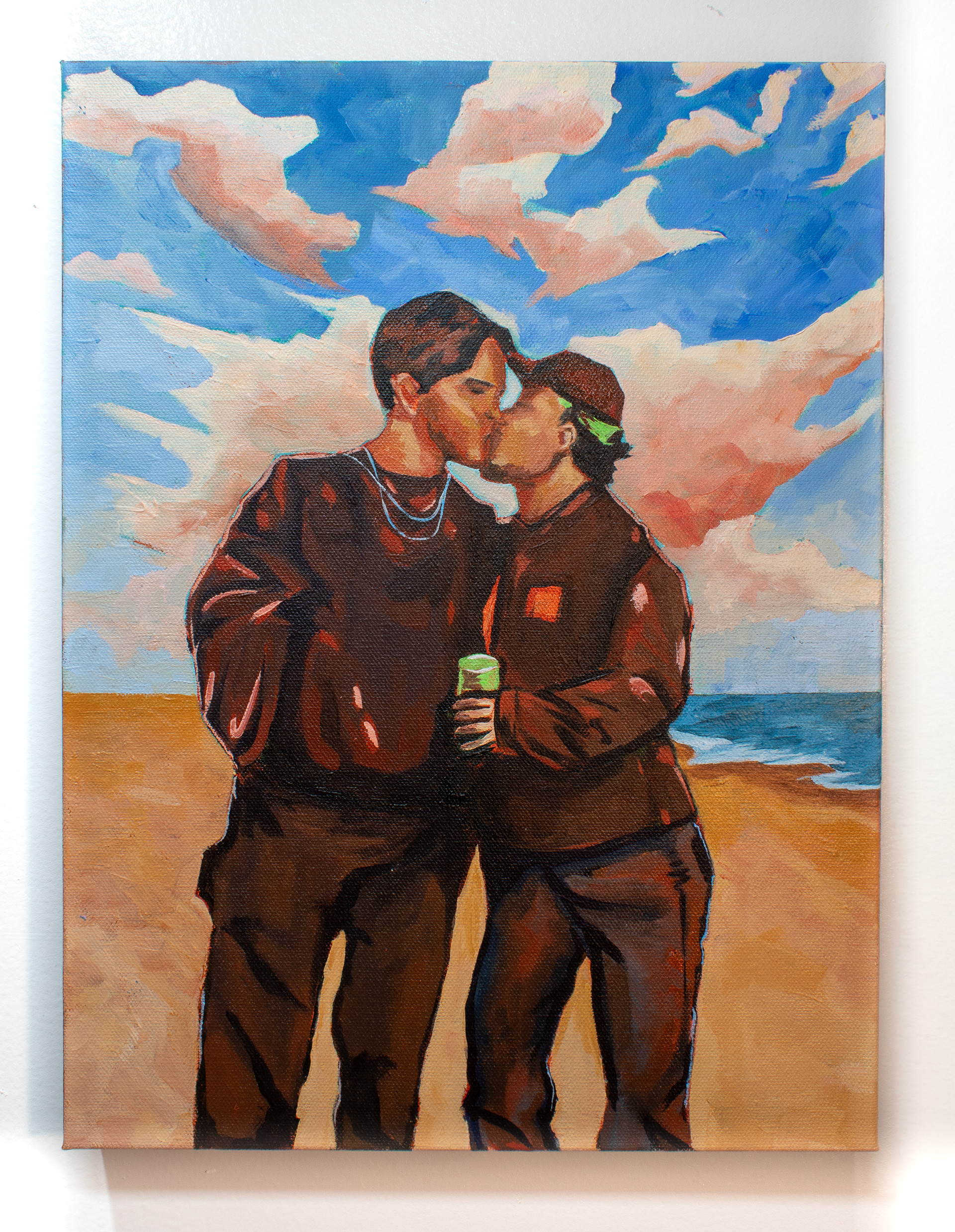 Ray and Manny, 2026, 12x18" acrylic on canvas