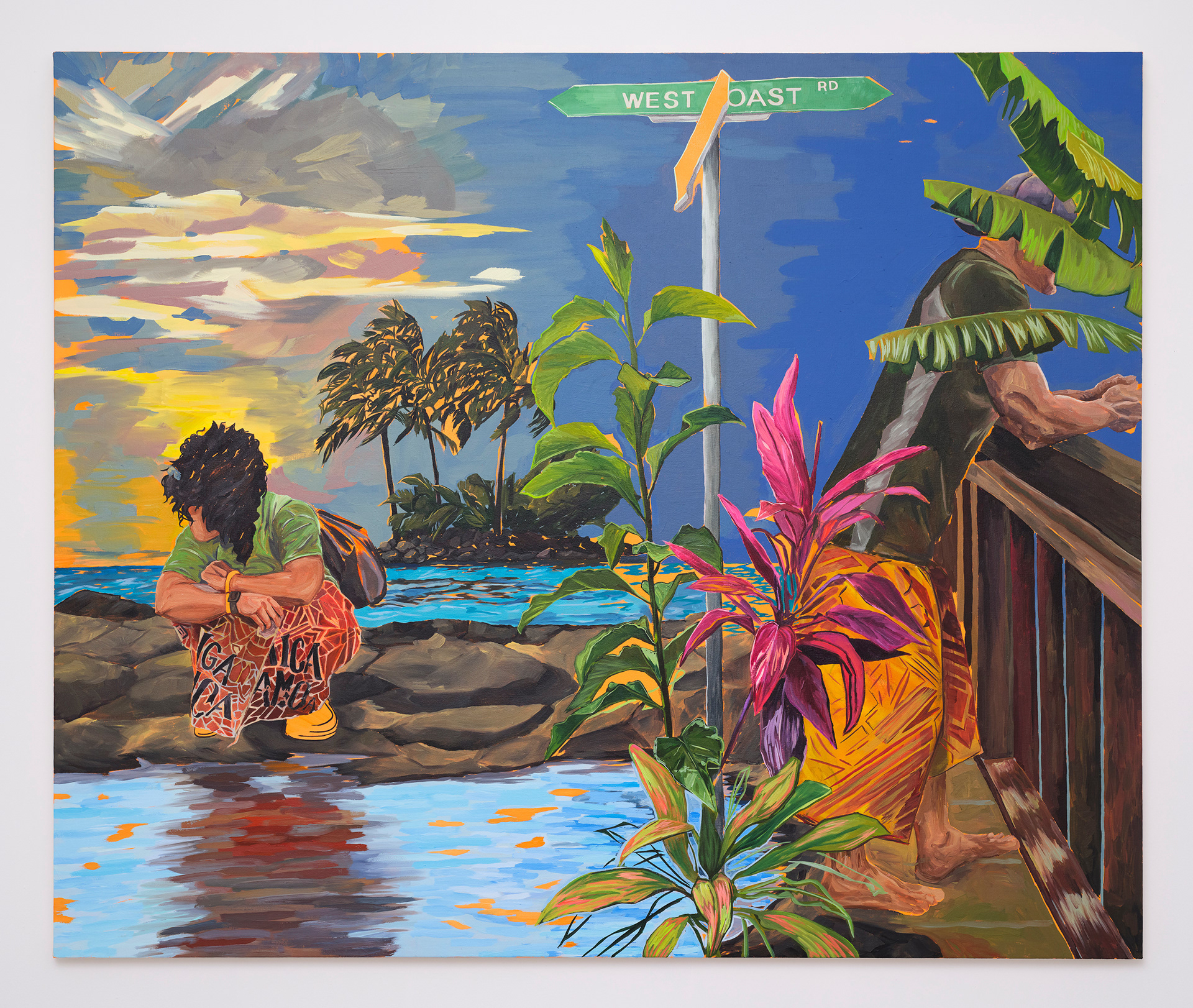 untitled (mafutaga), 2026 60x72" acrylic on canvas