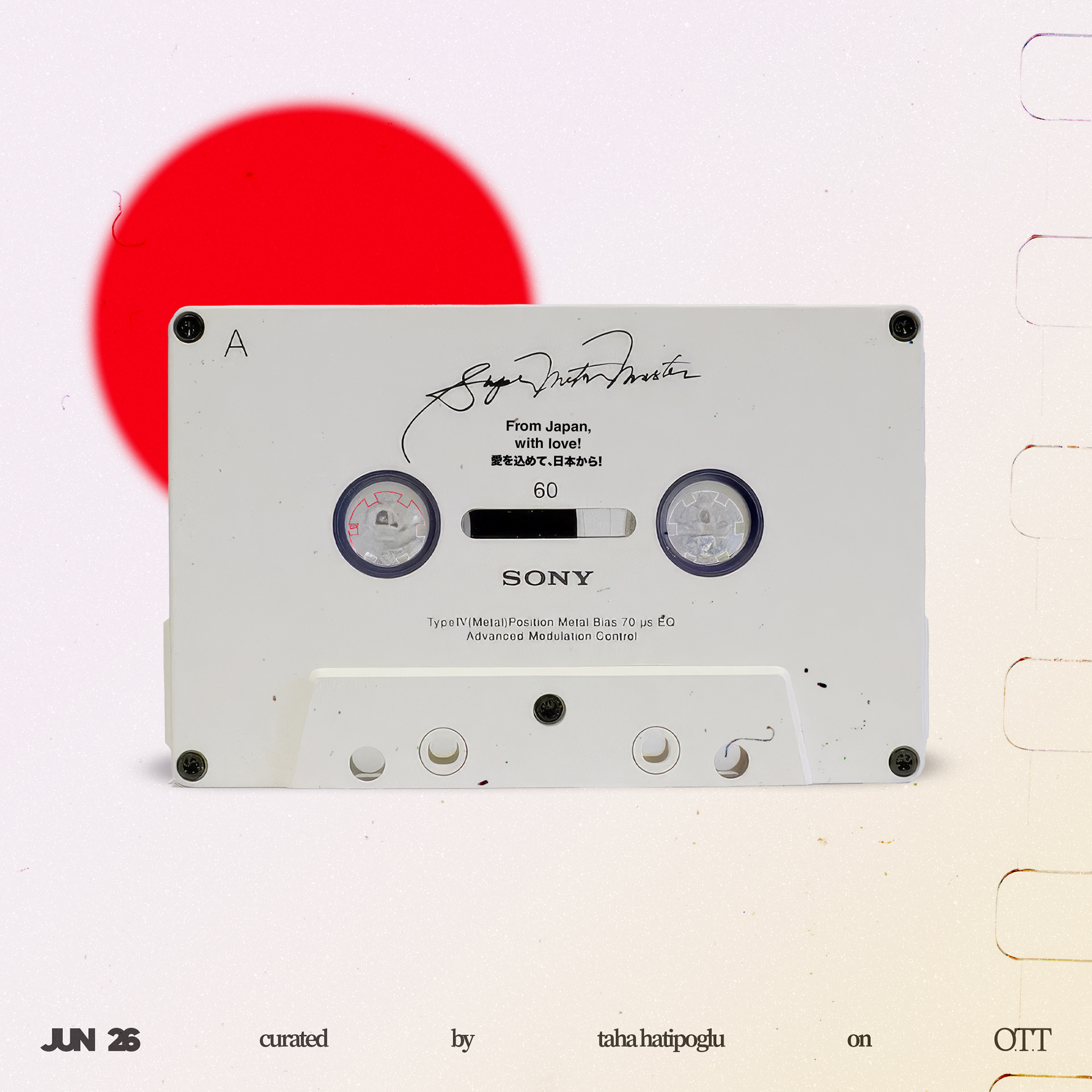 ARTWORK FOR "FROM JAPAN, WITH LOVE", J-POP LIST, 2026