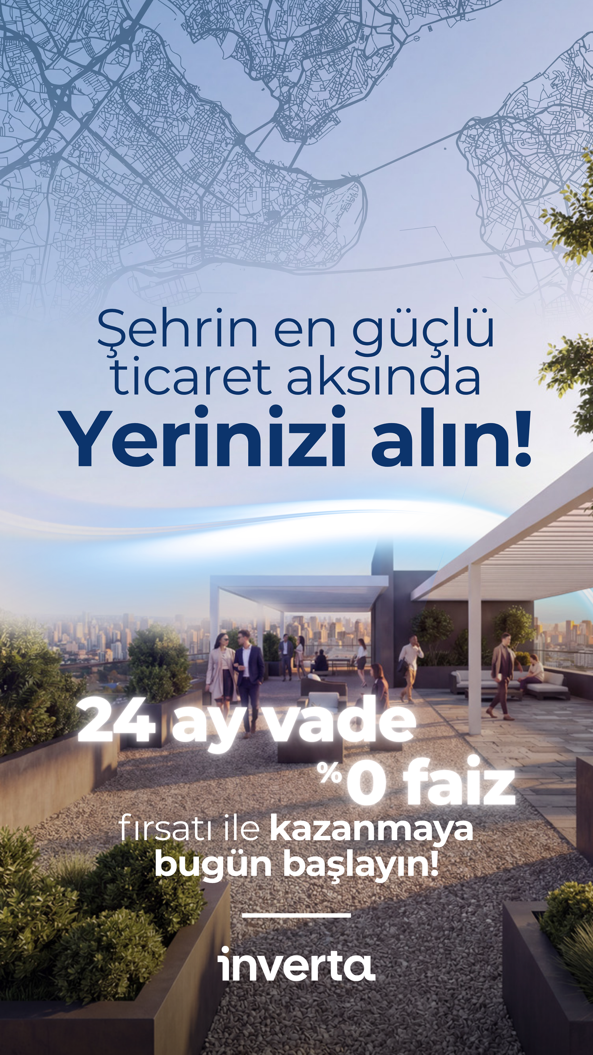 "LOCATE YOURSELF AT THE HEART OF İSTANBUL'S TRADING CENTER" SOCIAL MEDIA AD CAMPAIGN STORY DESIGN, 2026