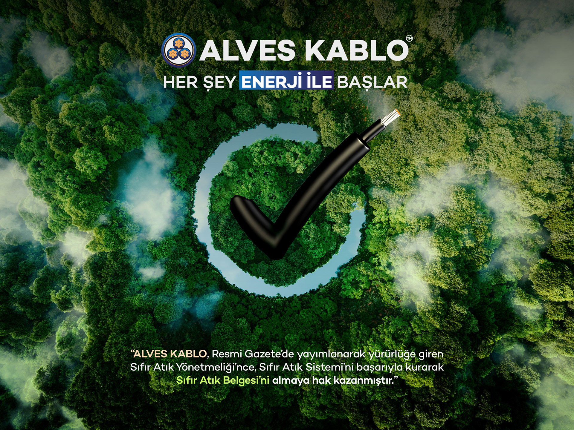 RATED ELIGIBLE FOR 'ZERO WASTE CERTIFICATION' AD CAMPAIGN WEBSITE BANNER DESIGN, 2024