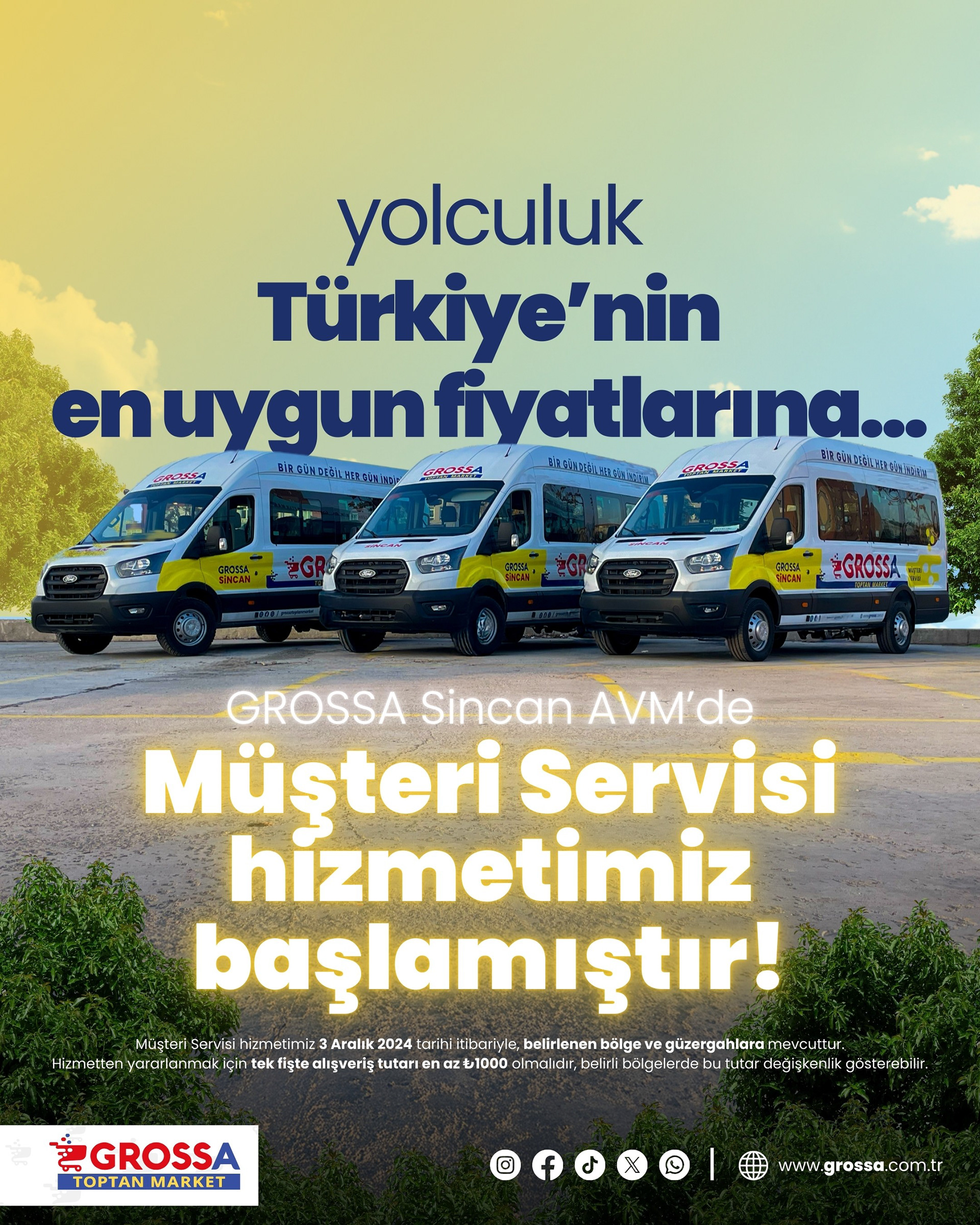 "A ROAD TRIP TO THE BEST PRICES IN TÜRKİYE" POSTER DESIGN FOR THE CUSTOMER SERVICE VEHICLE CAMPAIGN, 2024