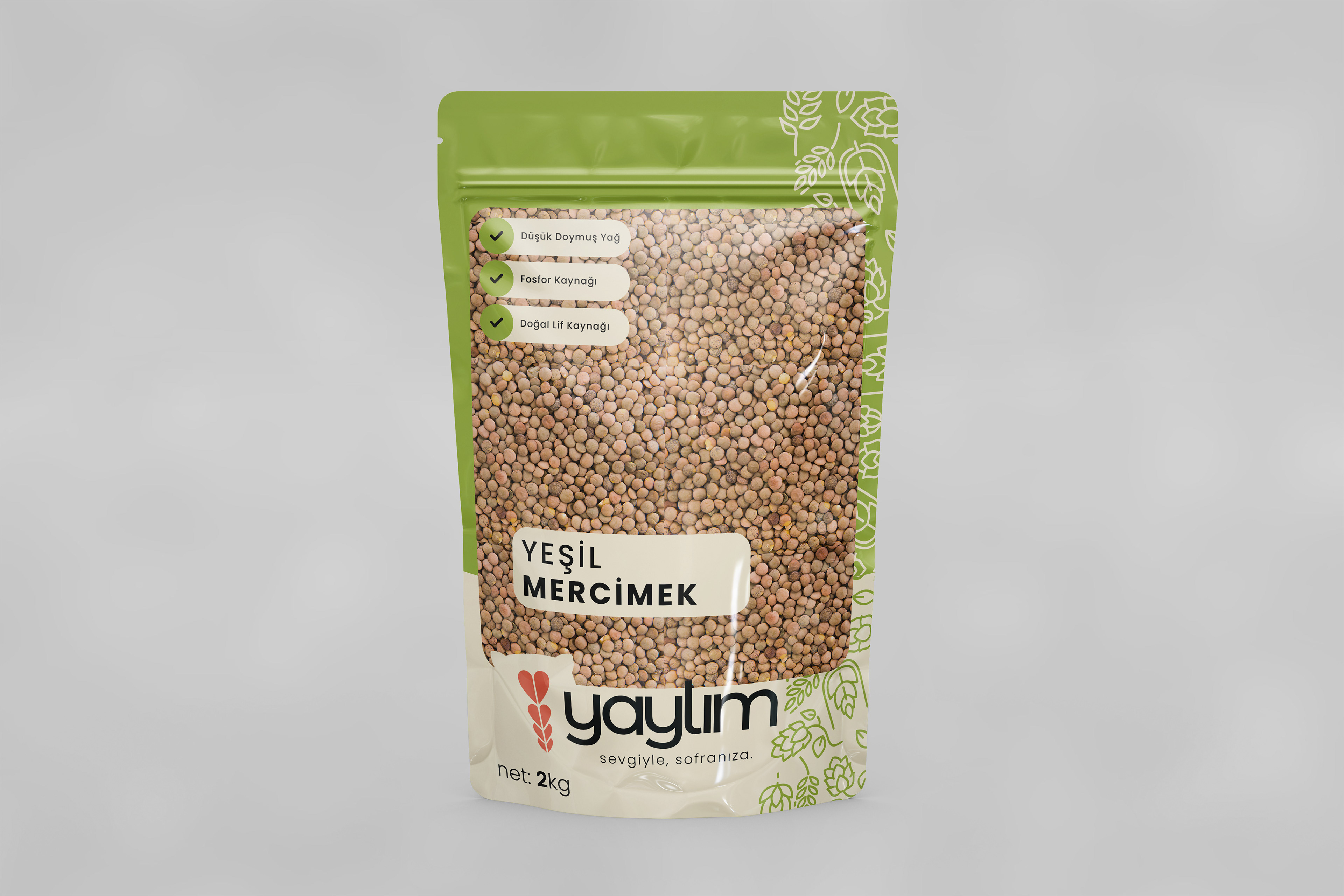 PARTNER BRAND "YAYLIM BAKLİYAT" LEGUMES PACKAGING DESIGN, 2024