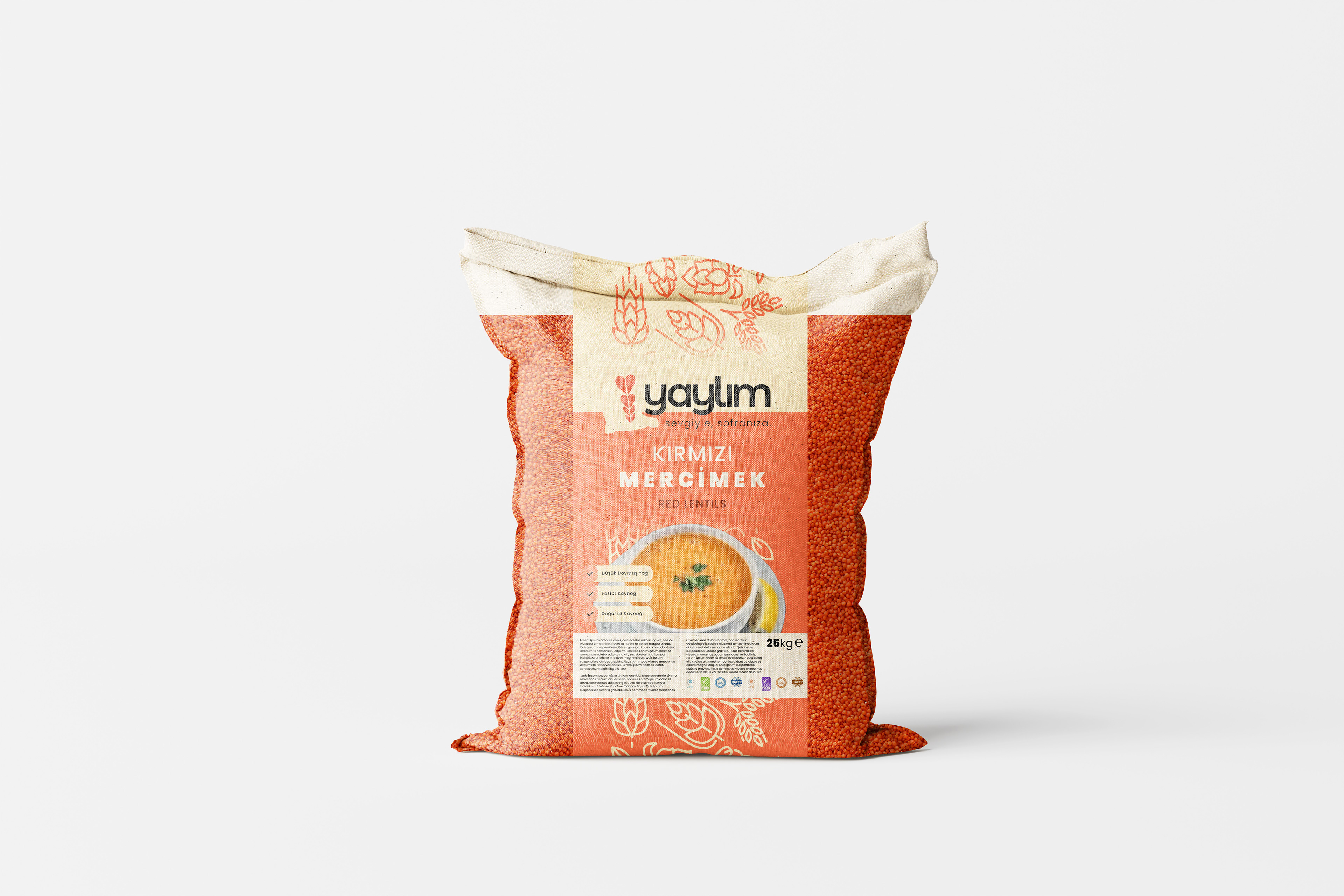 PARTNER BRAND "YAYLIM BAKLİYAT" LEGUMES PACKAGING DESIGN, 2024