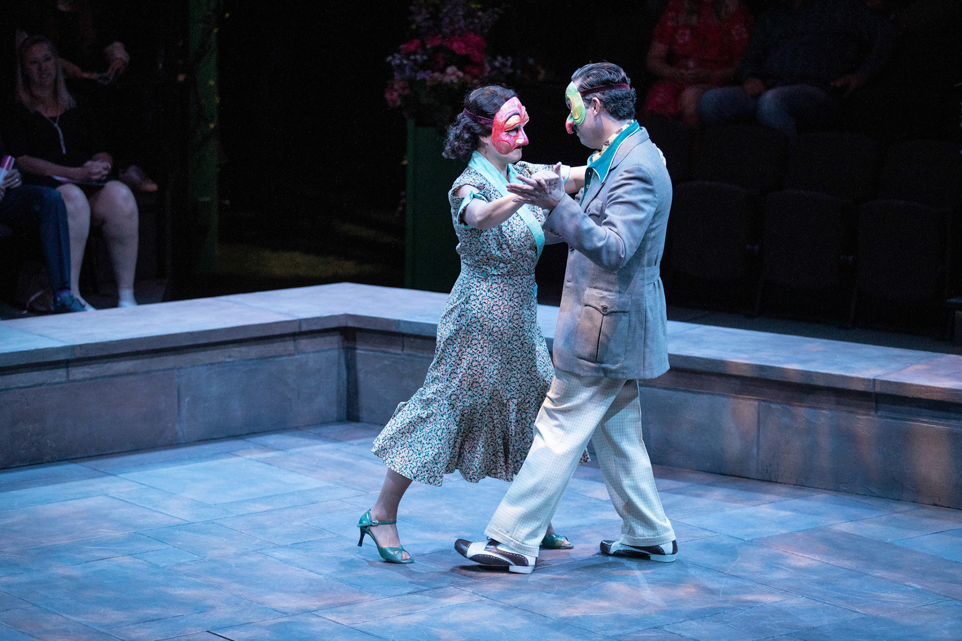 Directed by Chris Coleman, Costume Design by Kevin Copenhaver, Scenic Design by Klara Zieglerova, Lighting Design by Paul Whitaker, Sound Design by Cricut S. Myers, Image by Michael Martin Photography