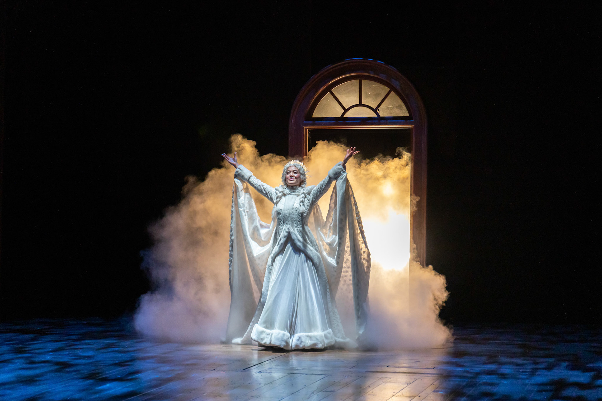 Directed by Anthony Powell, Costume Design by Kevin Copenhaver, Scenic Design by Vicki Smith, Lighting Design by Win-Ling Liao, Sound Design by Melanie Chen Cole