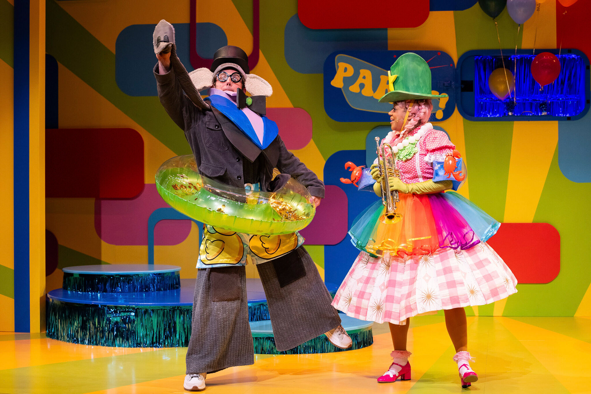 Directed by Alison Watrous, Costume Design by Kevin Copenhaver, Scenic Design by Lisa M. Orzolek, Lighting Design by Charles R. MacLeod, Sound Design by Jason Ducat, Image by Jamie Kraus Photography