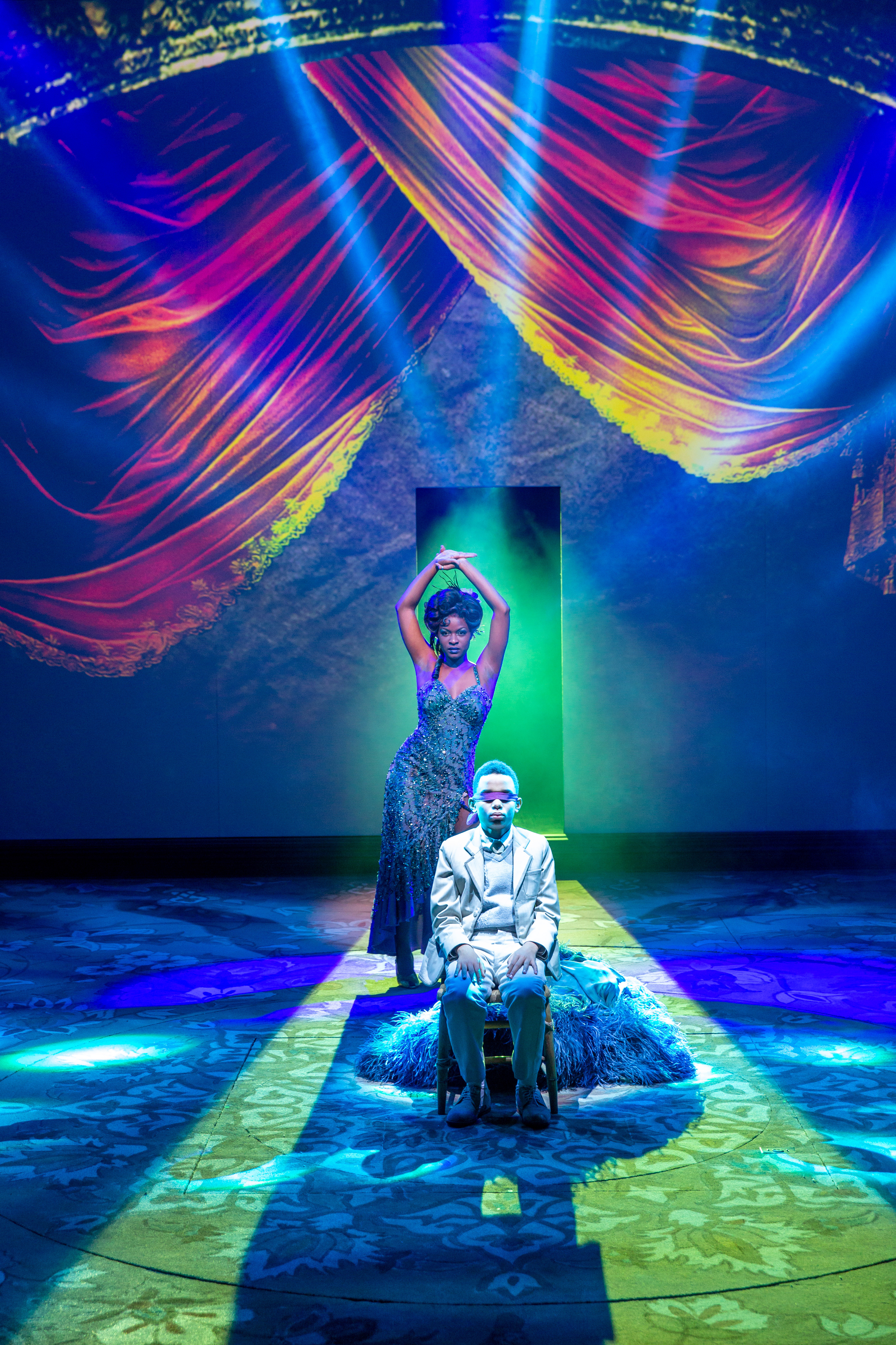Directed by Sam Buntrock, Costume Design by Kevin Copenhaver, Scenic Design Jason Sherwood, Lighting Design by David Weiner, Sound Design by Ken Travis, Image by Adams VisCom