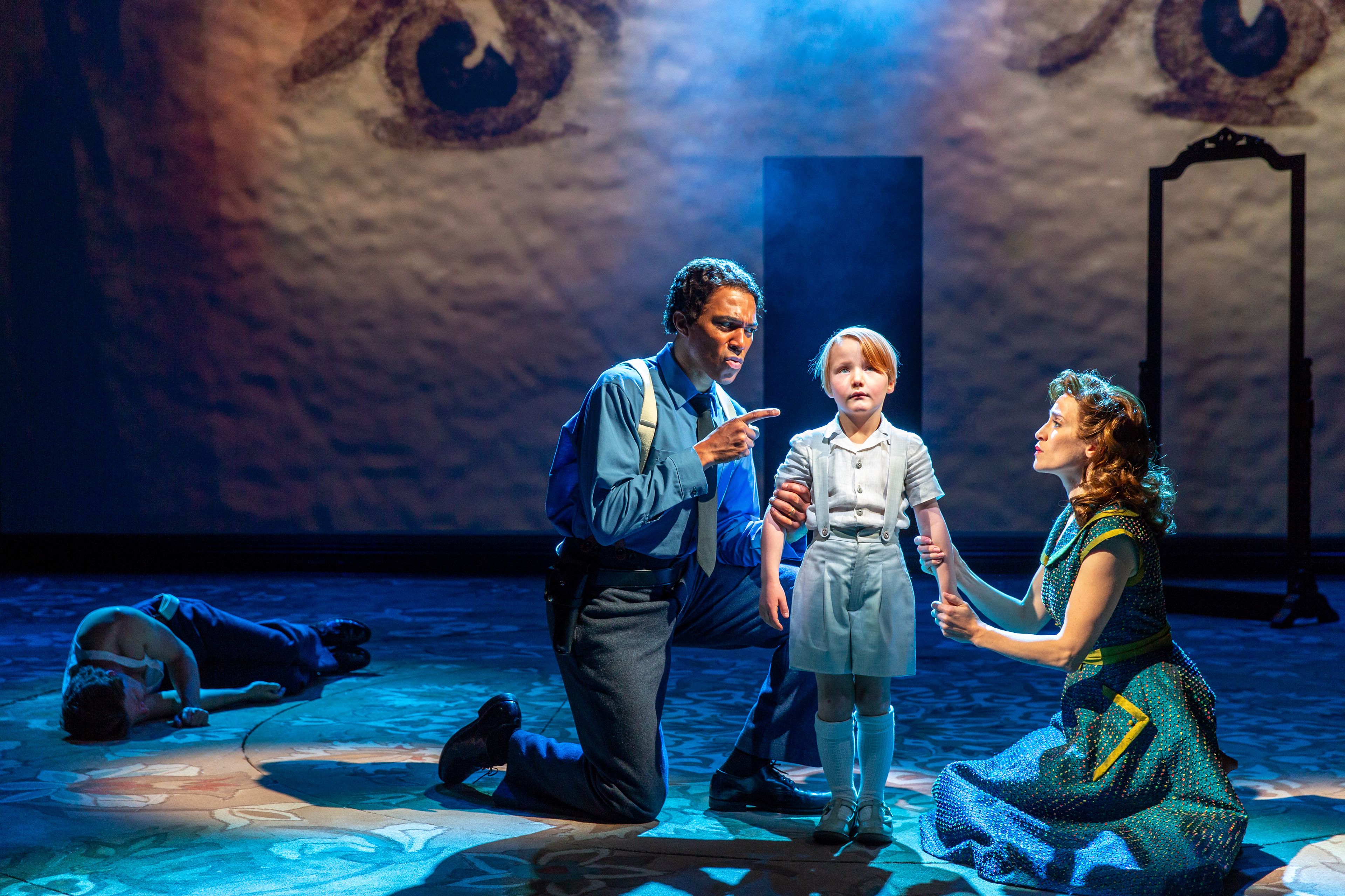 Directed by Sam Buntrock, Costume Design by Kevin Copenhaver, Scenic Design Jason Sherwood, Lighting Design by David Weiner, Sound Design by Ken Travis, Image by Adams VisCom