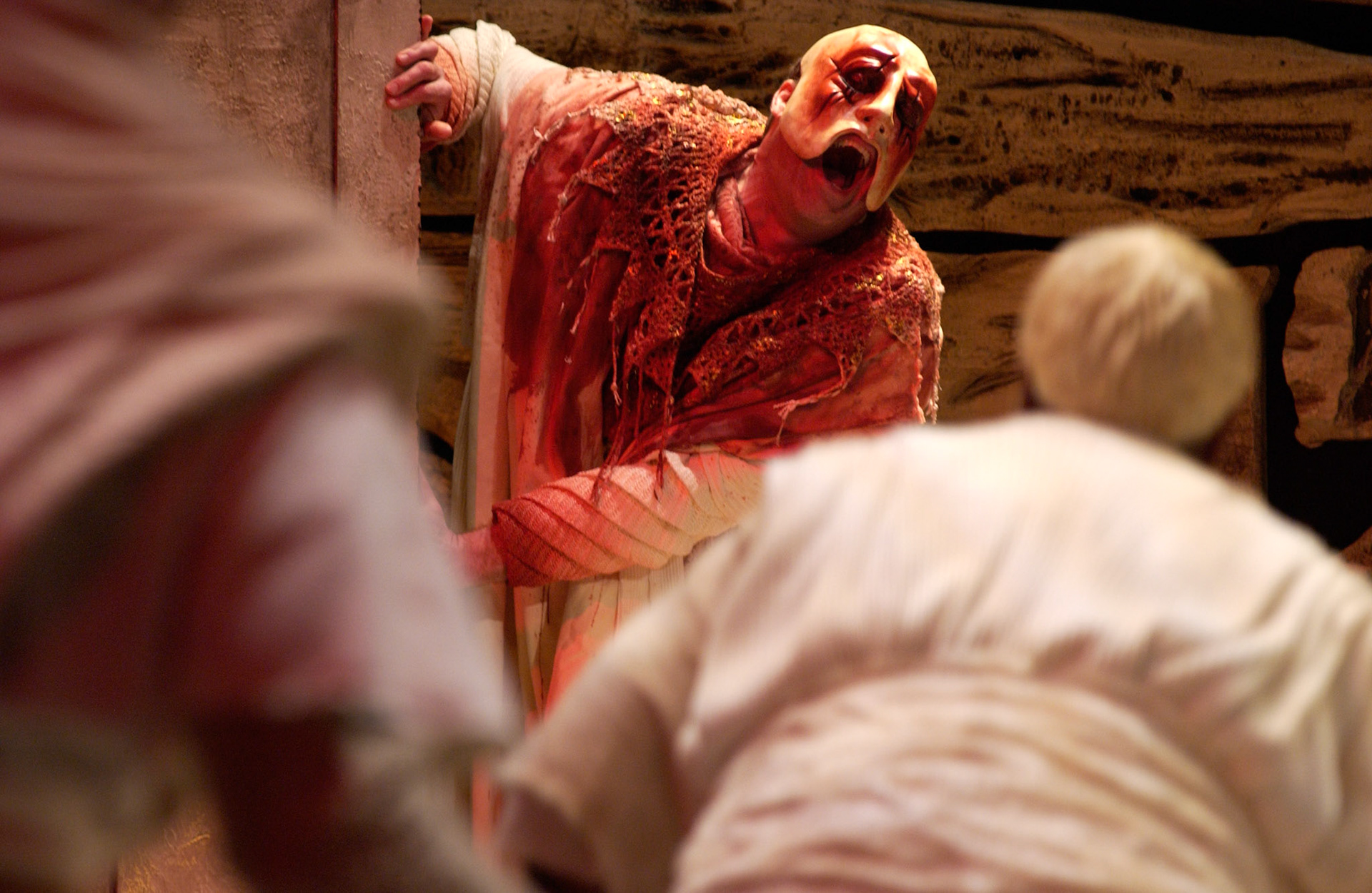 Directed by Anthony Powell, Costume Design by Kevin Copenhaver, Scenic Design by Michael Brown, Lighting Design by Don Darnutzer, Sound Design by Craig Breitenbach