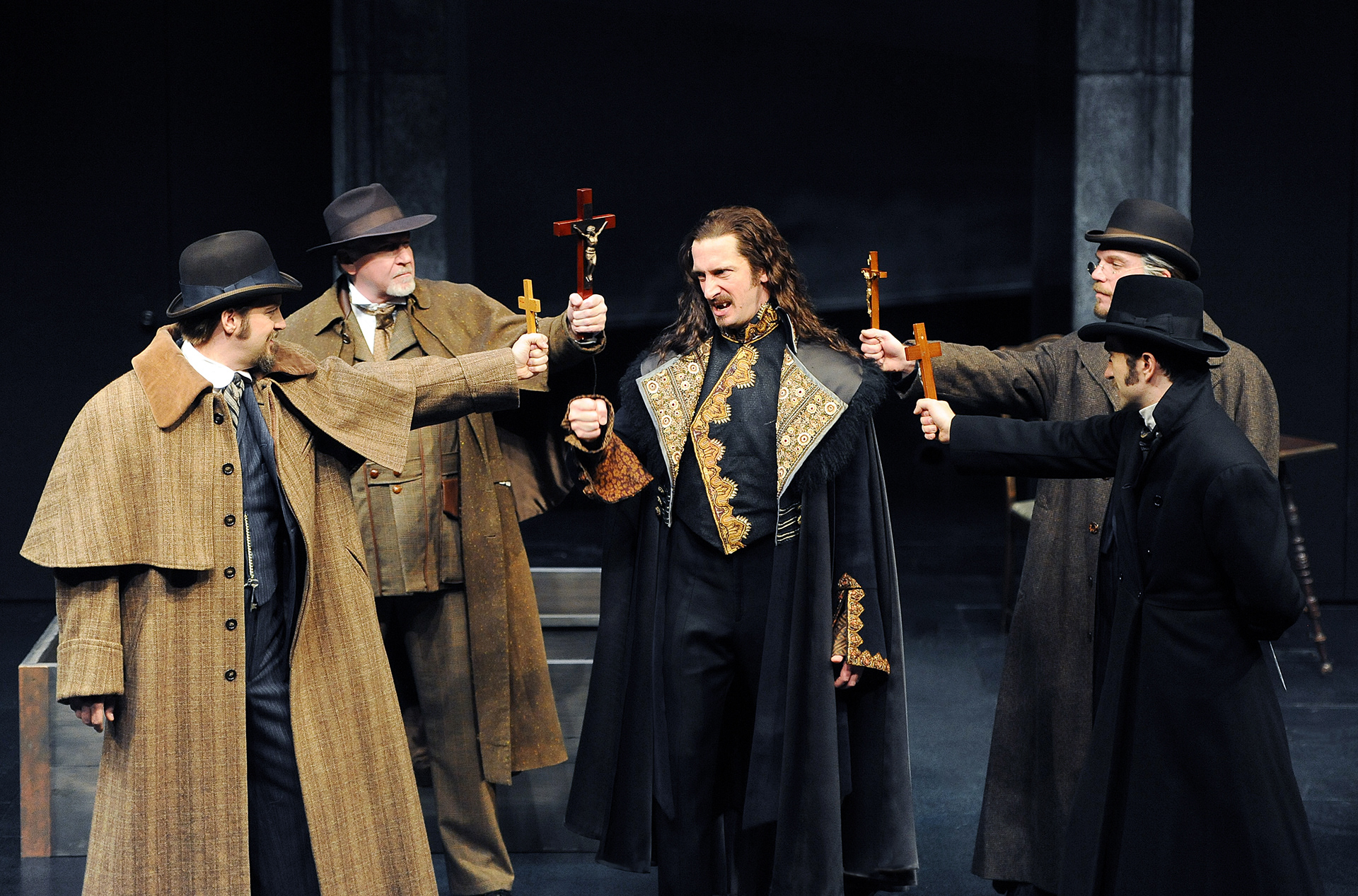 Directed by Bruce Sevy, Costume Design by Kevin Copenhaver, Scenic Design by Vicki Smith, Lighting Design by Don Darnutzer, Sound Design by Craig Breitenbach